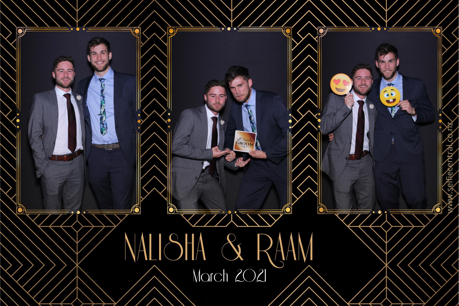 Nalisha and Raam's Wedding | View more photos from the event at gallery.photobooth.co.nz/u/SelfieCentral/Nalisha-and-Raams-Wedding