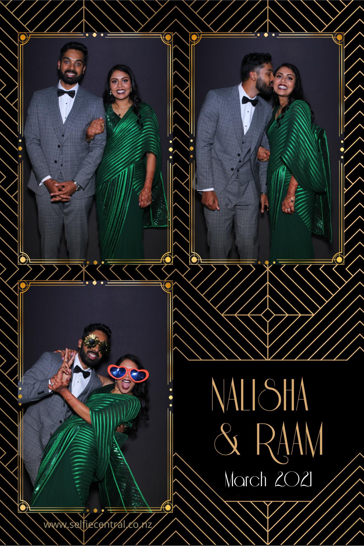 Nalisha and Raam's Wedding | View more photos from the event at gallery.photobooth.co.nz/u/SelfieCentral/Nalisha-and-Raams-Wedding