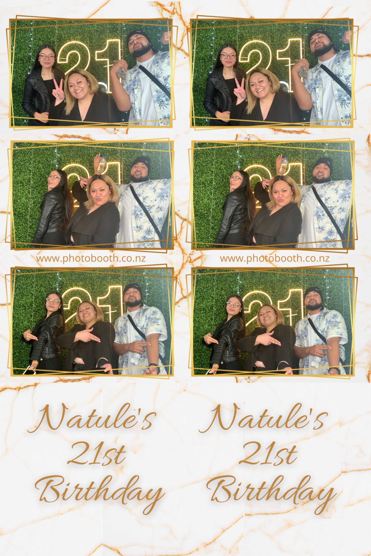 Natule's 21st | View more photos from the event at gallery.photobooth.co.nz/u/SelfieCentral/Natules-21st