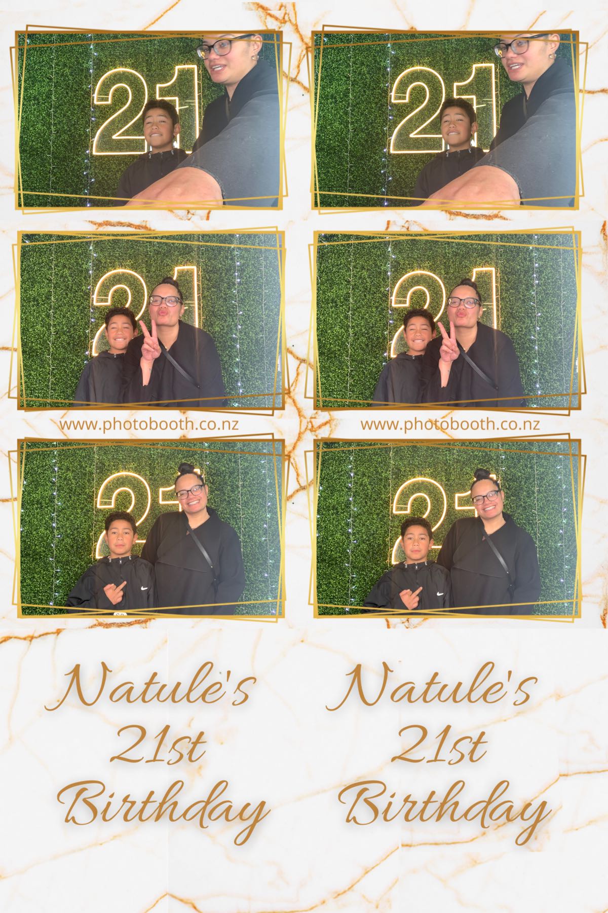 Natule's 21st | View more photos from the event at gallery.photobooth.co.nz/u/SelfieCentral/Natules-21st