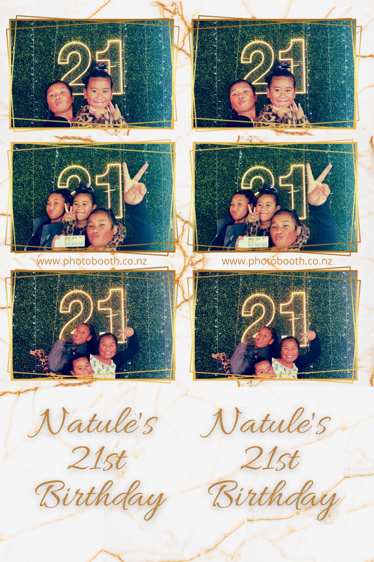 Natule's 21st | View more photos from the event at gallery.photobooth.co.nz/u/SelfieCentral/Natules-21st