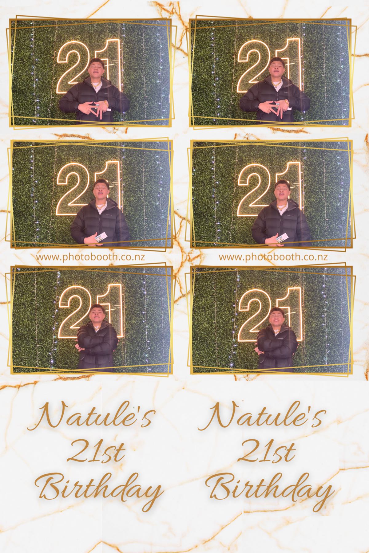 Natule's 21st | View more photos from the event at gallery.photobooth.co.nz/u/SelfieCentral/Natules-21st