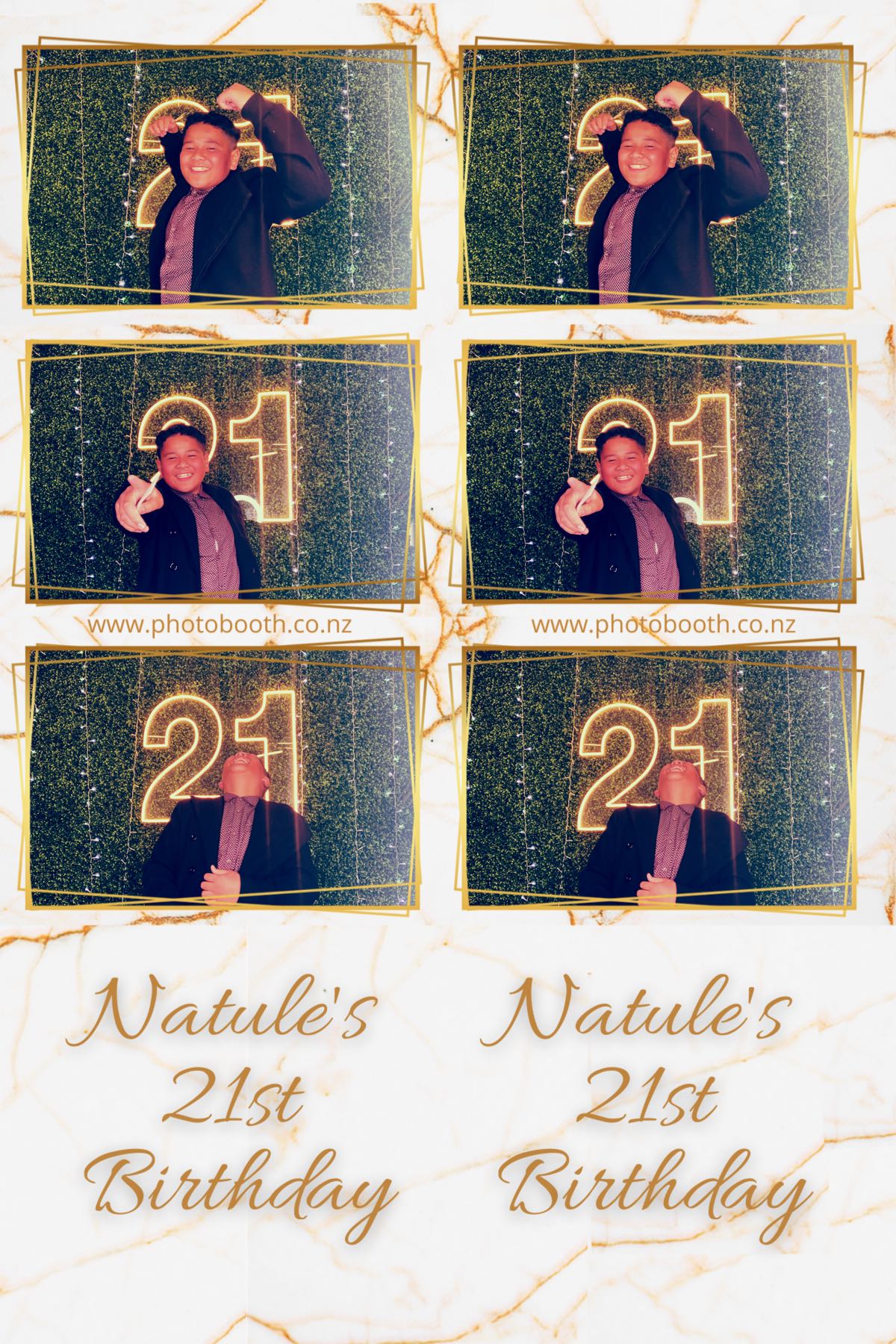 Natule's 21st | View more photos from the event at gallery.photobooth.co.nz/u/SelfieCentral/Natules-21st