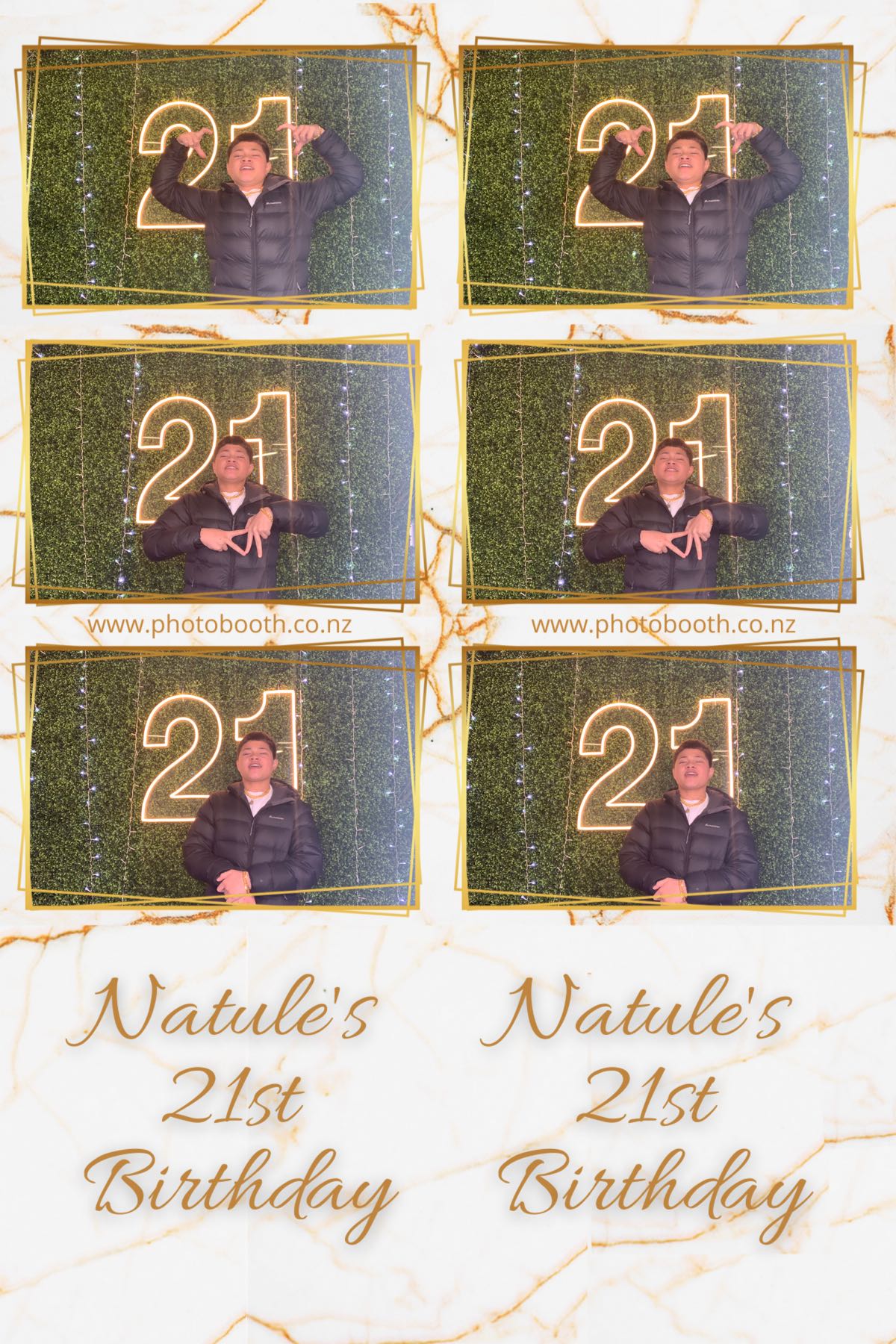 Natule's 21st | View more photos from the event at gallery.photobooth.co.nz/u/SelfieCentral/Natules-21st