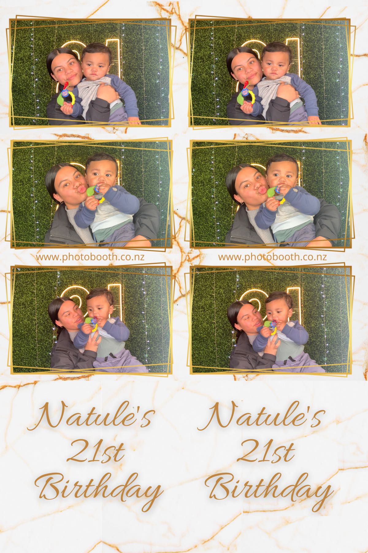 Natule's 21st | View more photos from the event at gallery.photobooth.co.nz/u/SelfieCentral/Natules-21st