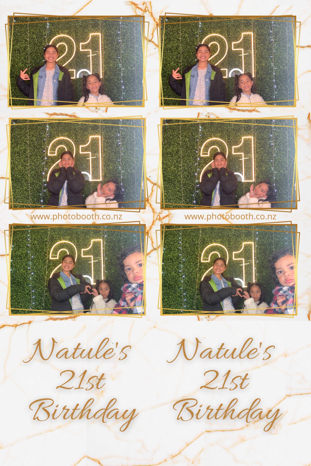 Natule's 21st | View more photos from the event at gallery.photobooth.co.nz/u/SelfieCentral/Natules-21st