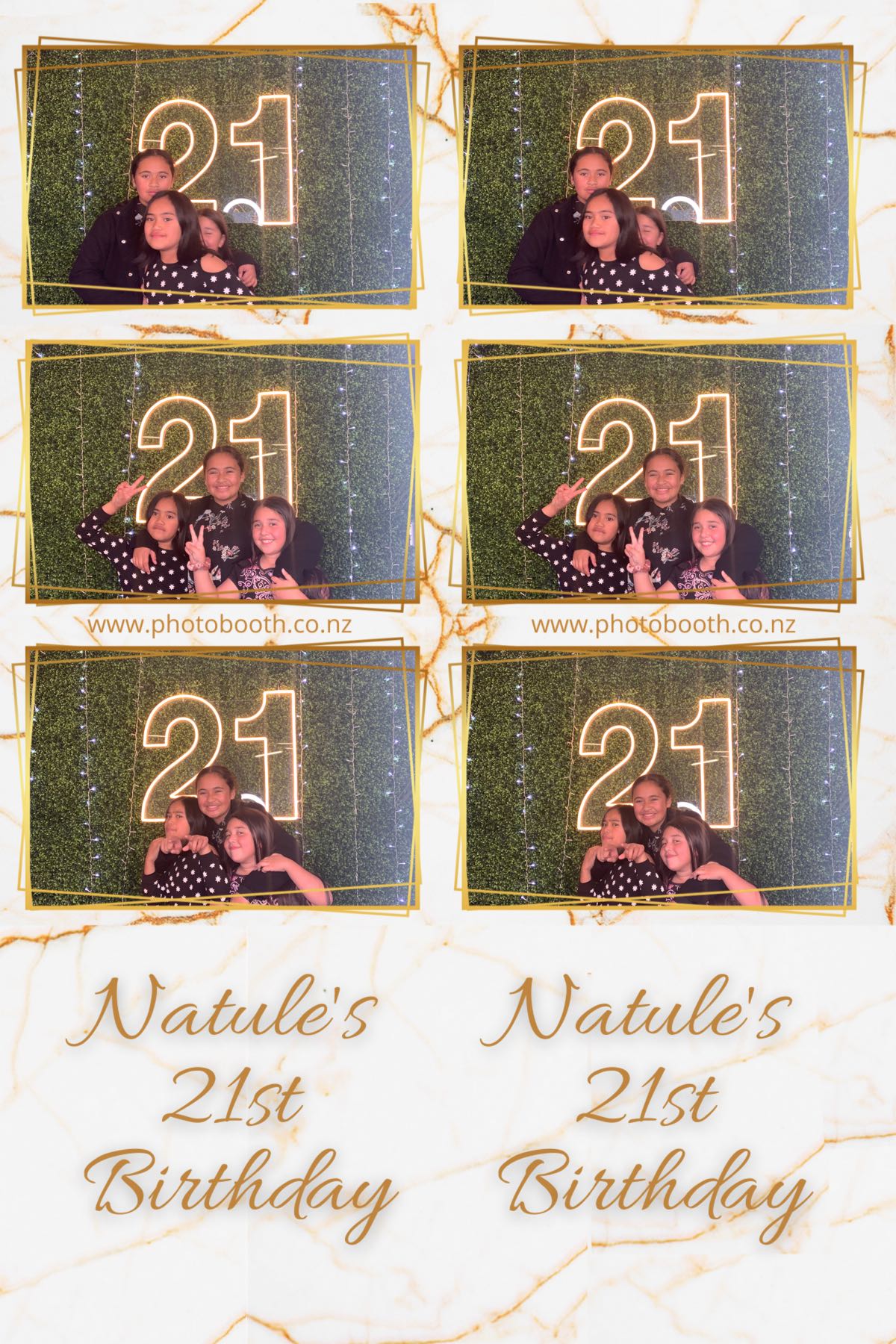 Natule's 21st | View more photos from the event at gallery.photobooth.co.nz/u/SelfieCentral/Natules-21st