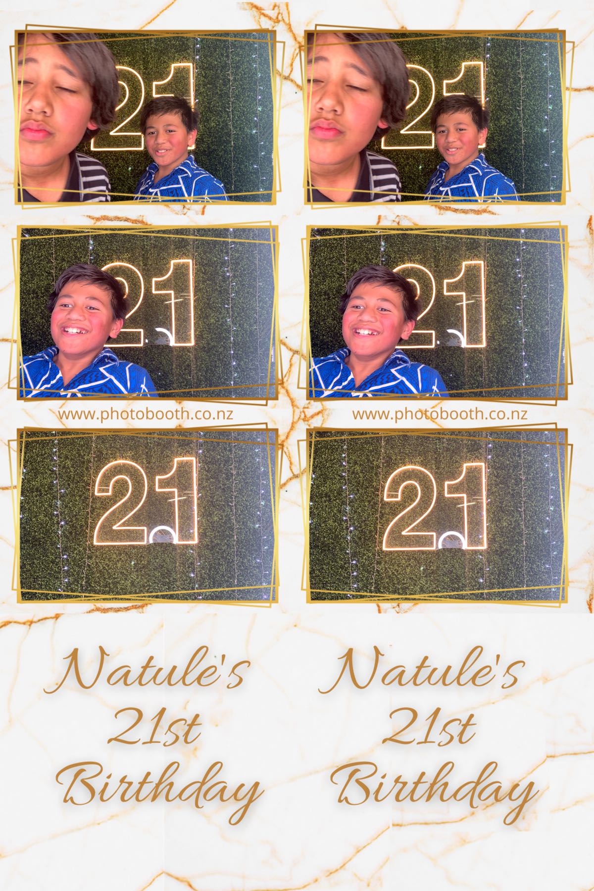 Natule's 21st | View more photos from the event at gallery.photobooth.co.nz/u/SelfieCentral/Natules-21st