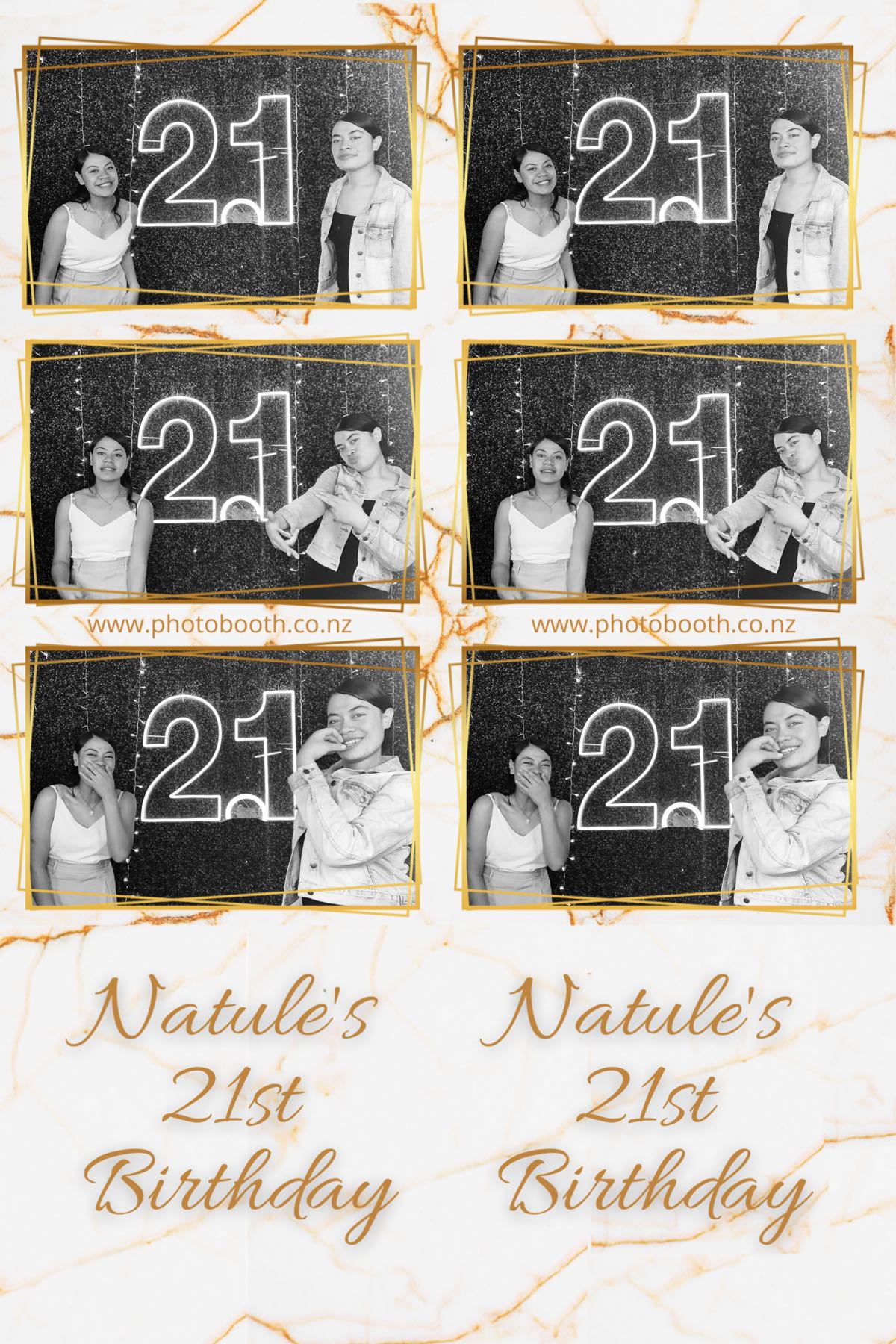 Natule's 21st | View more photos from the event at gallery.photobooth.co.nz/u/SelfieCentral/Natules-21st