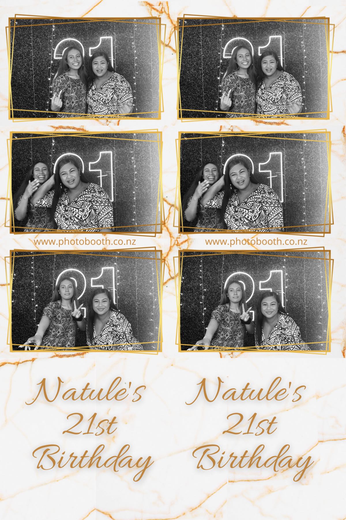 Natule's 21st | View more photos from the event at gallery.photobooth.co.nz/u/SelfieCentral/Natules-21st