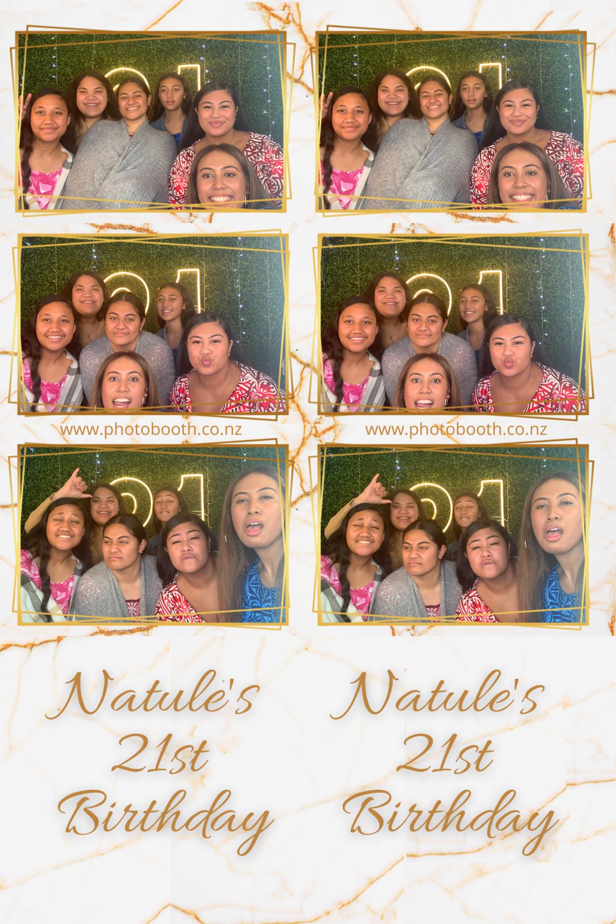 Natule's 21st | View more photos from the event at gallery.photobooth.co.nz/u/SelfieCentral/Natules-21st