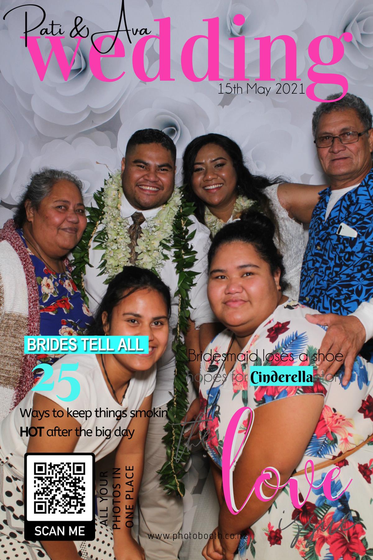 Pati & Ava's wedding | View more photos from the event at gallery.photobooth.co.nz/u/SelfieCentral/Pati-Avas-wedding