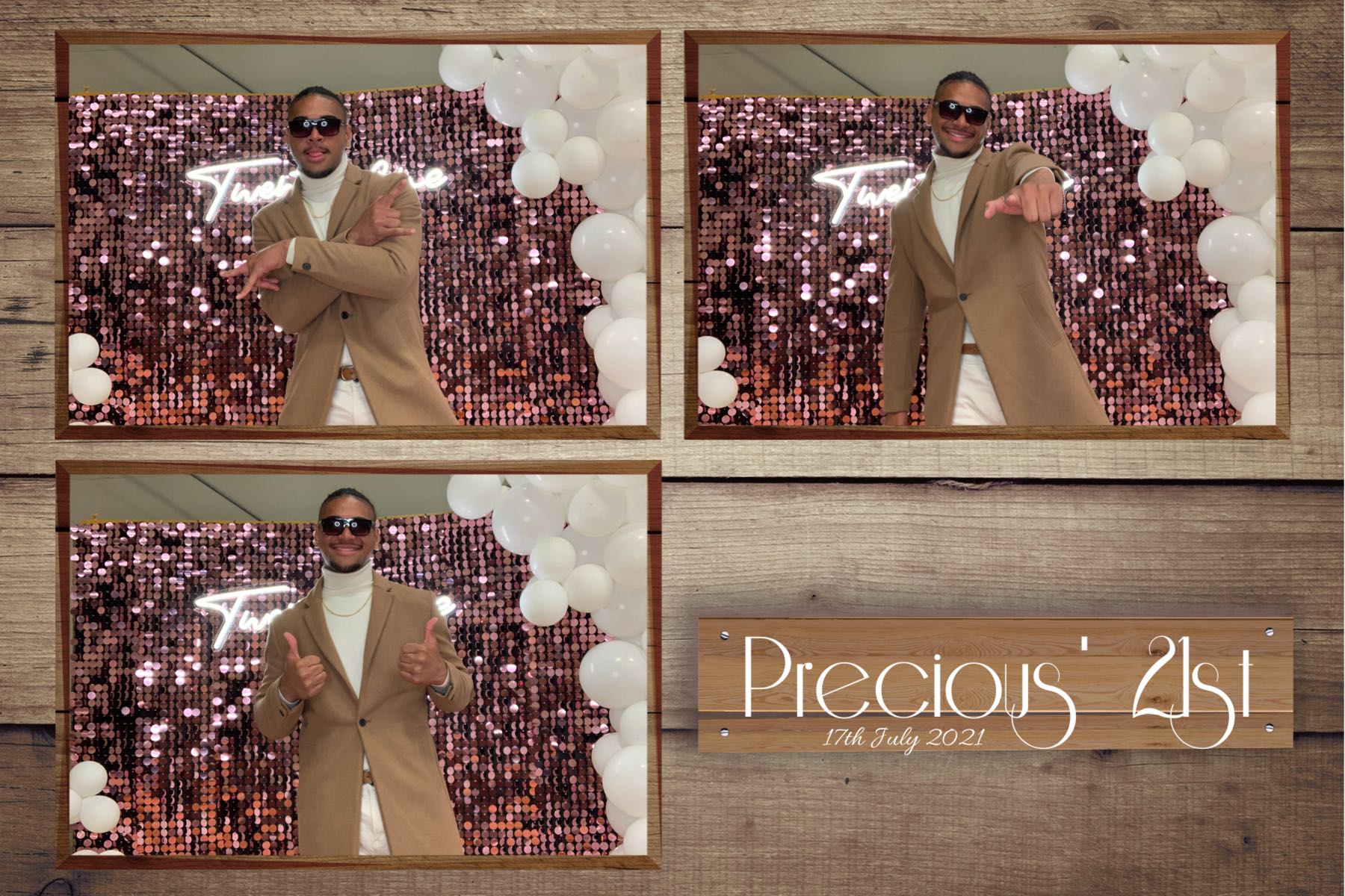 Precious' 21st | View more photos from the event at gallery.photobooth.co.nz/u/SelfieCentral/Precious-21st