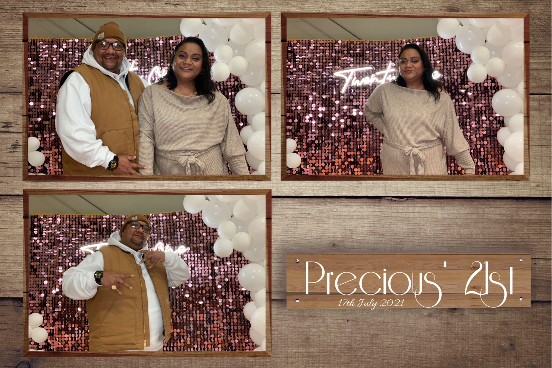 Precious' 21st | View more photos from the event at gallery.photobooth.co.nz/u/SelfieCentral/Precious-21st