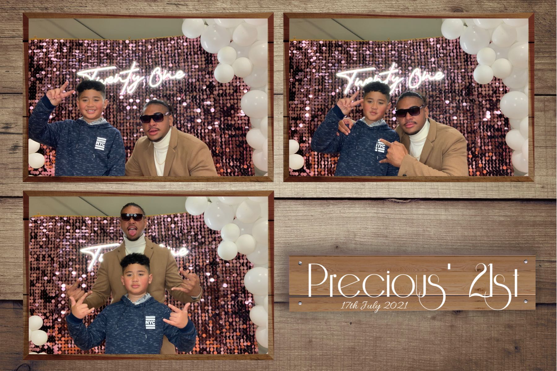 Precious' 21st | View more photos from the event at gallery.photobooth.co.nz/u/SelfieCentral/Precious-21st