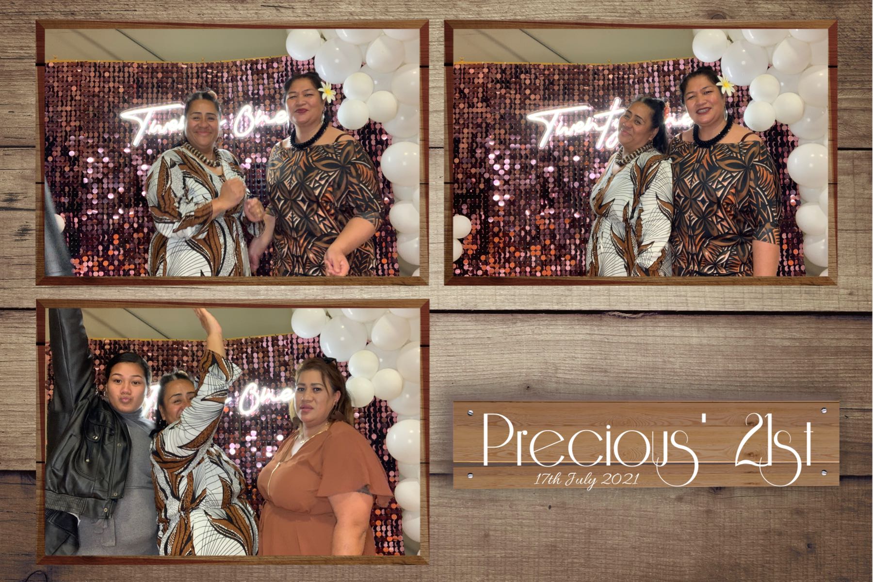 Precious' 21st | View more photos from the event at gallery.photobooth.co.nz/u/SelfieCentral/Precious-21st