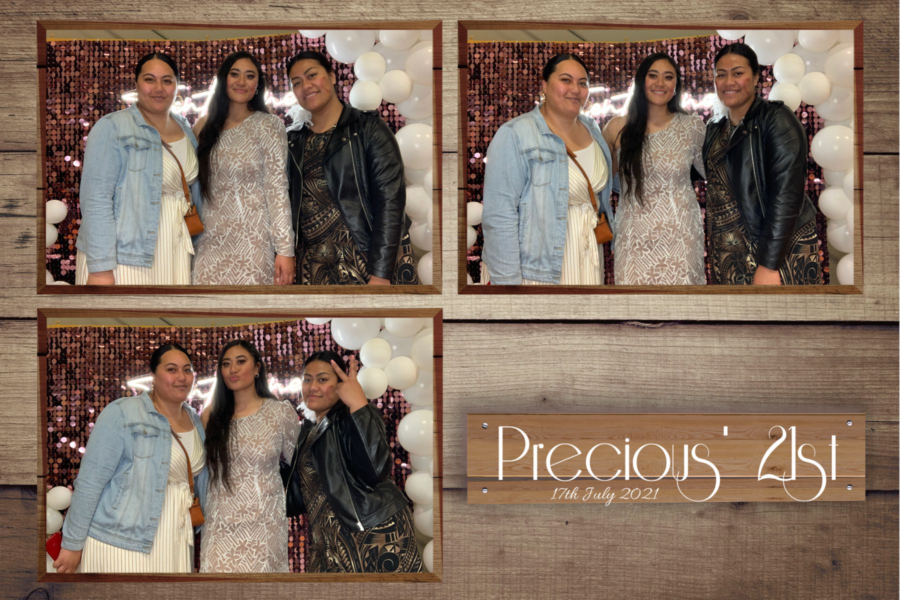 Precious' 21st | View more photos from the event at gallery.photobooth.co.nz/u/SelfieCentral/Precious-21st