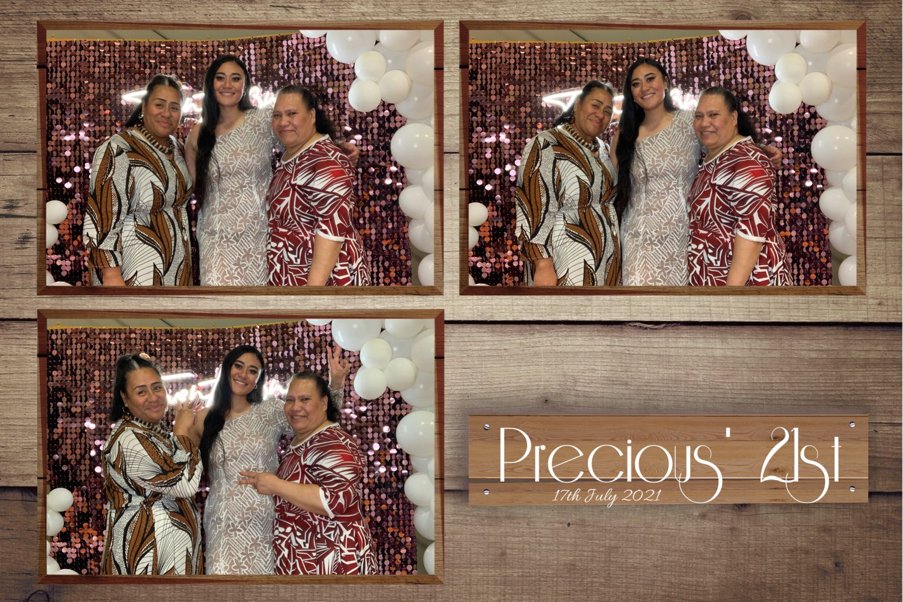 Precious' 21st | View more photos from the event at gallery.photobooth.co.nz/u/SelfieCentral/Precious-21st