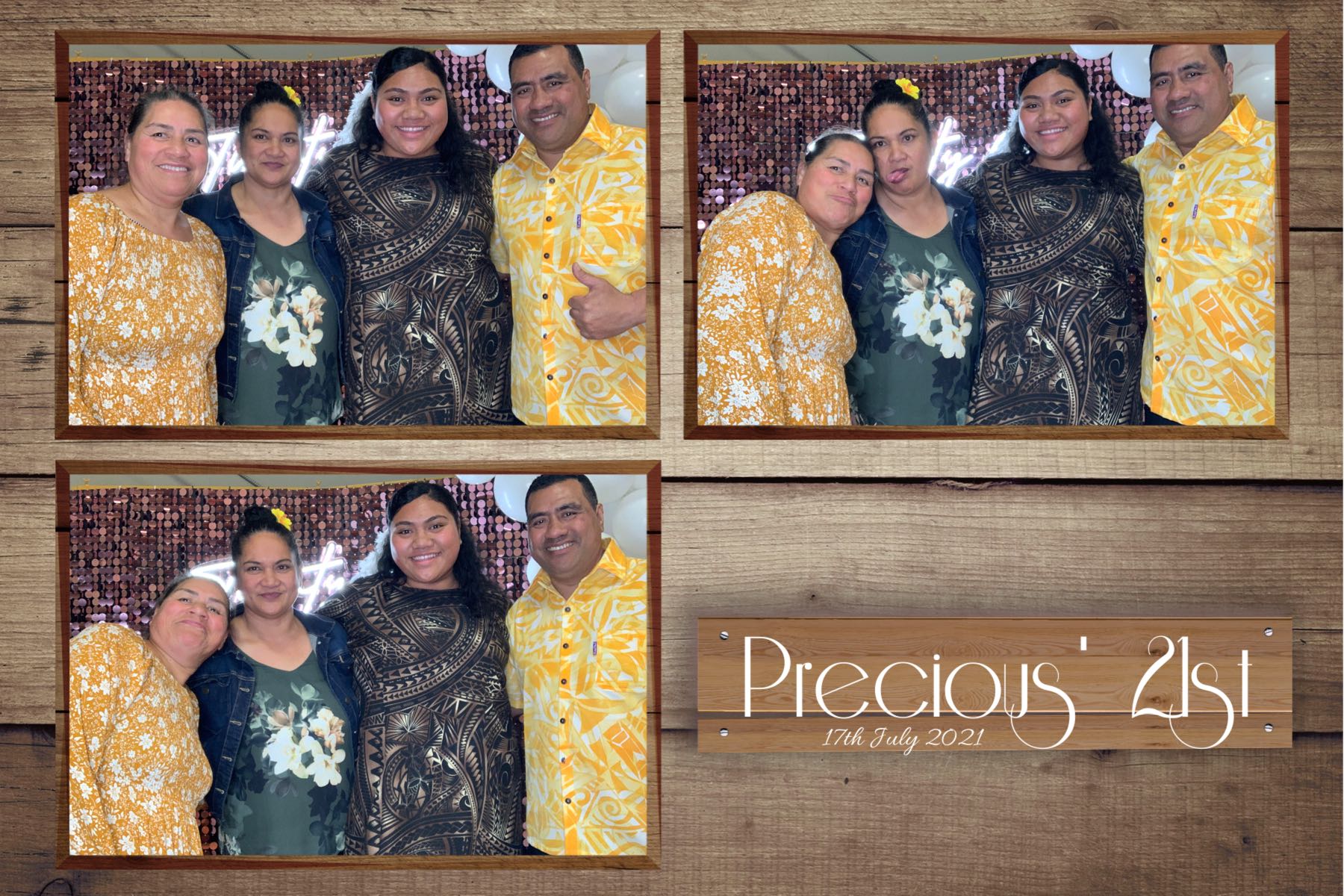 Precious' 21st | View more photos from the event at gallery.photobooth.co.nz/u/SelfieCentral/Precious-21st