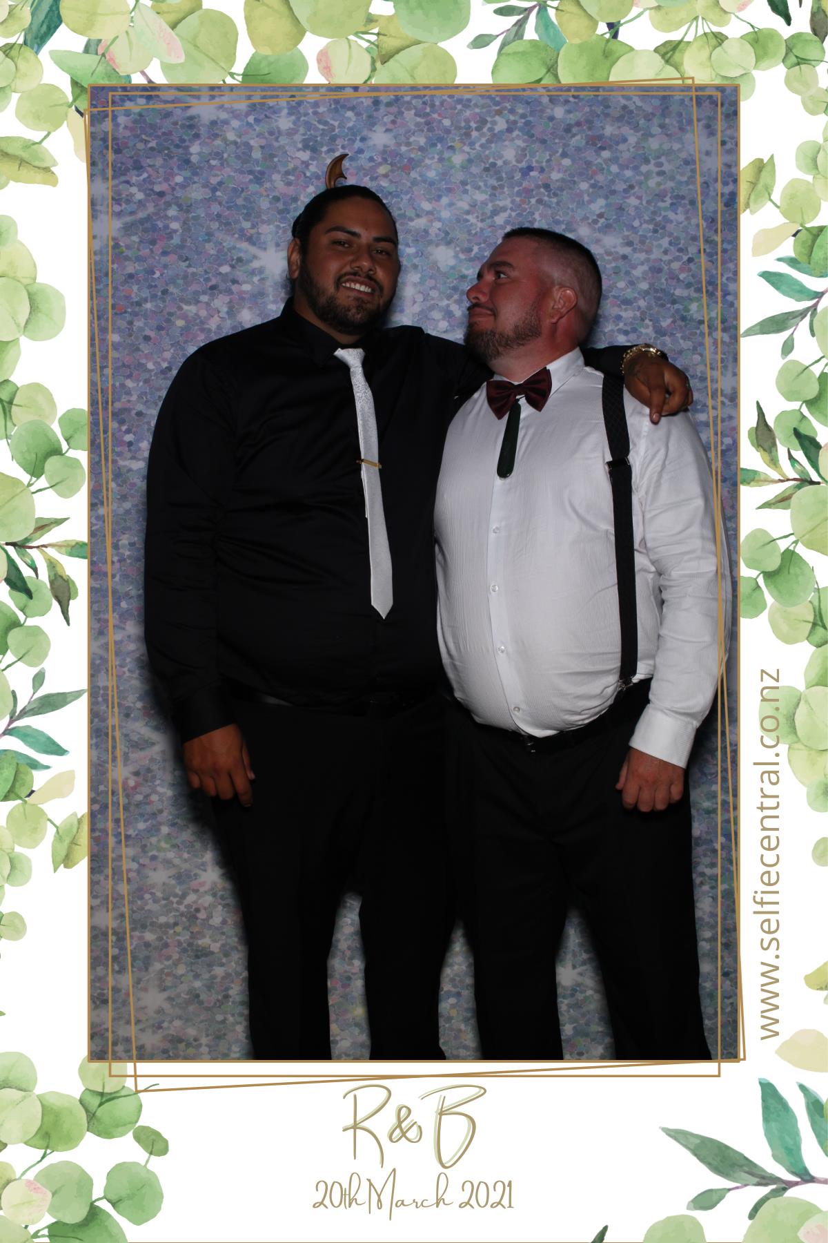 Rawinia and Ben's wedding | View more photos from the event at gallery.photobooth.co.nz/u/SelfieCentral/Rawinia-and-Bens-wedding