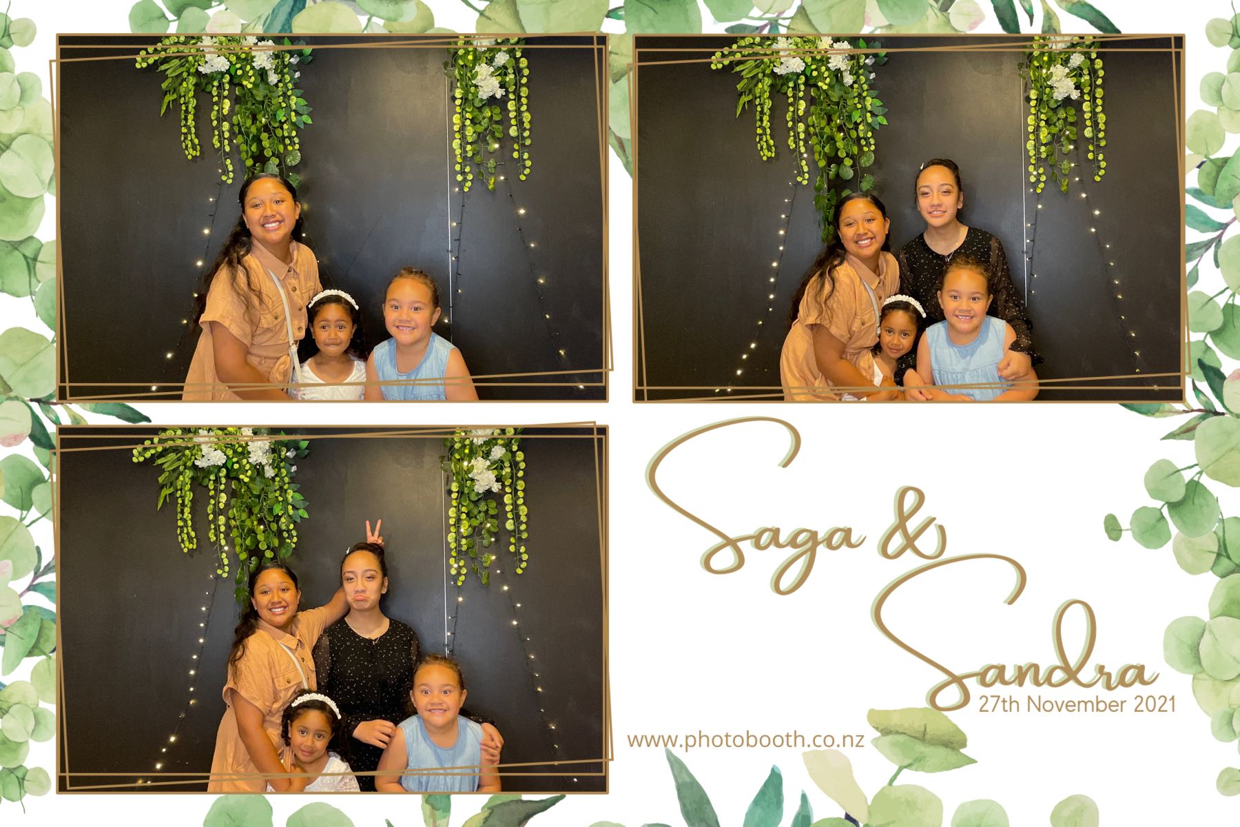 Saga & Sandra's Wedding | View more photos from the event at gallery.photobooth.co.nz/u/SelfieCentral/Saga-Sandras-Wedding