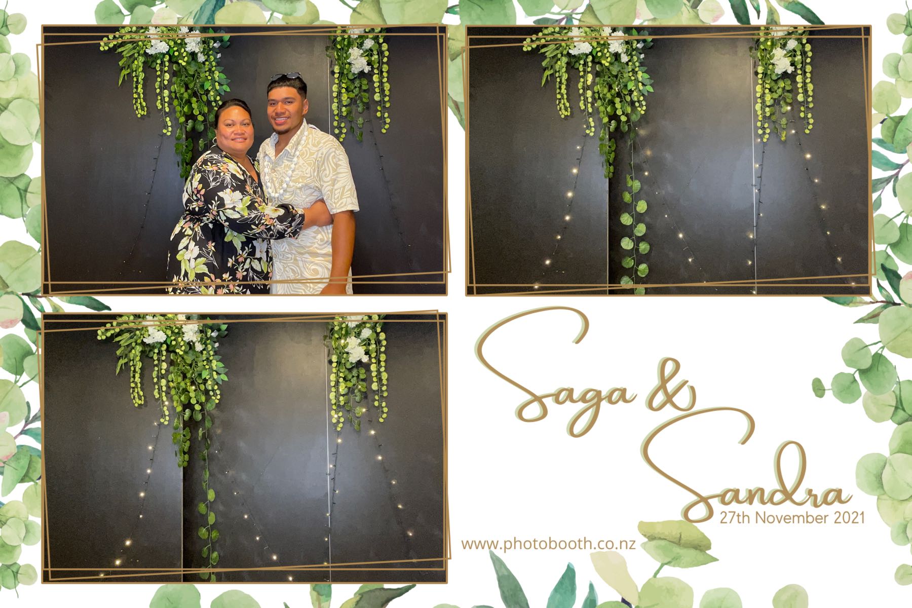 Saga & Sandra's Wedding | View more photos from the event at gallery.photobooth.co.nz/u/SelfieCentral/Saga-Sandras-Wedding