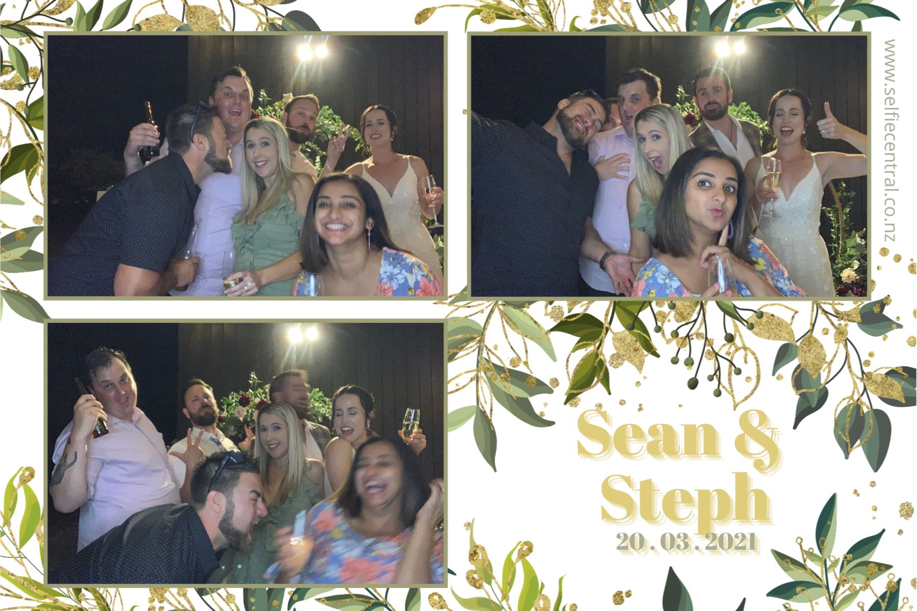 Sean and Steph's wedding | View more photos from the event at gallery.photobooth.co.nz/u/SelfieCentral/Sean-and-Stephs-wedding