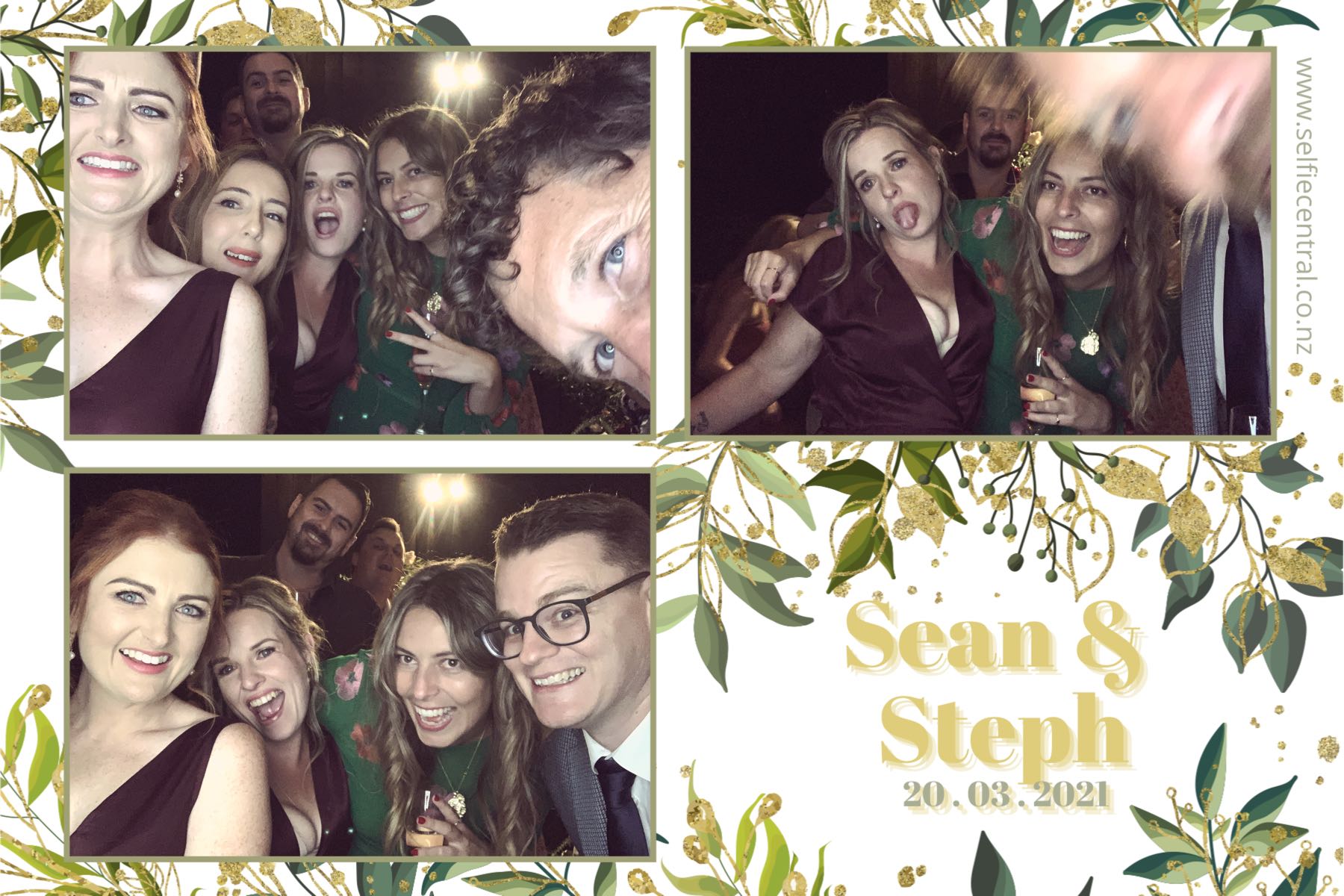 Sean and Steph's wedding | View more photos from the event at gallery.photobooth.co.nz/u/SelfieCentral/Sean-and-Stephs-wedding