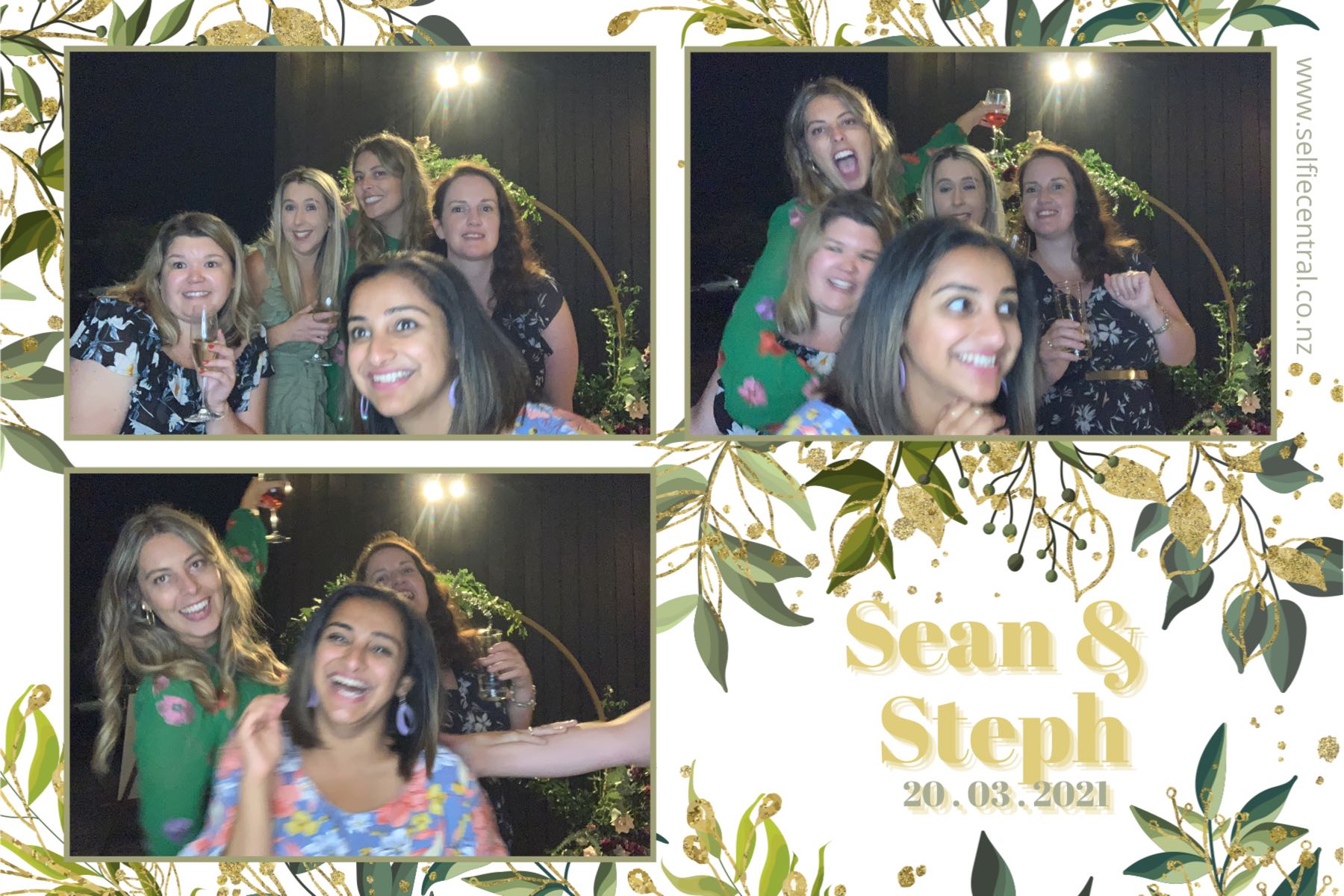 Sean and Steph's wedding | View more photos from the event at gallery.photobooth.co.nz/u/SelfieCentral/Sean-and-Stephs-wedding