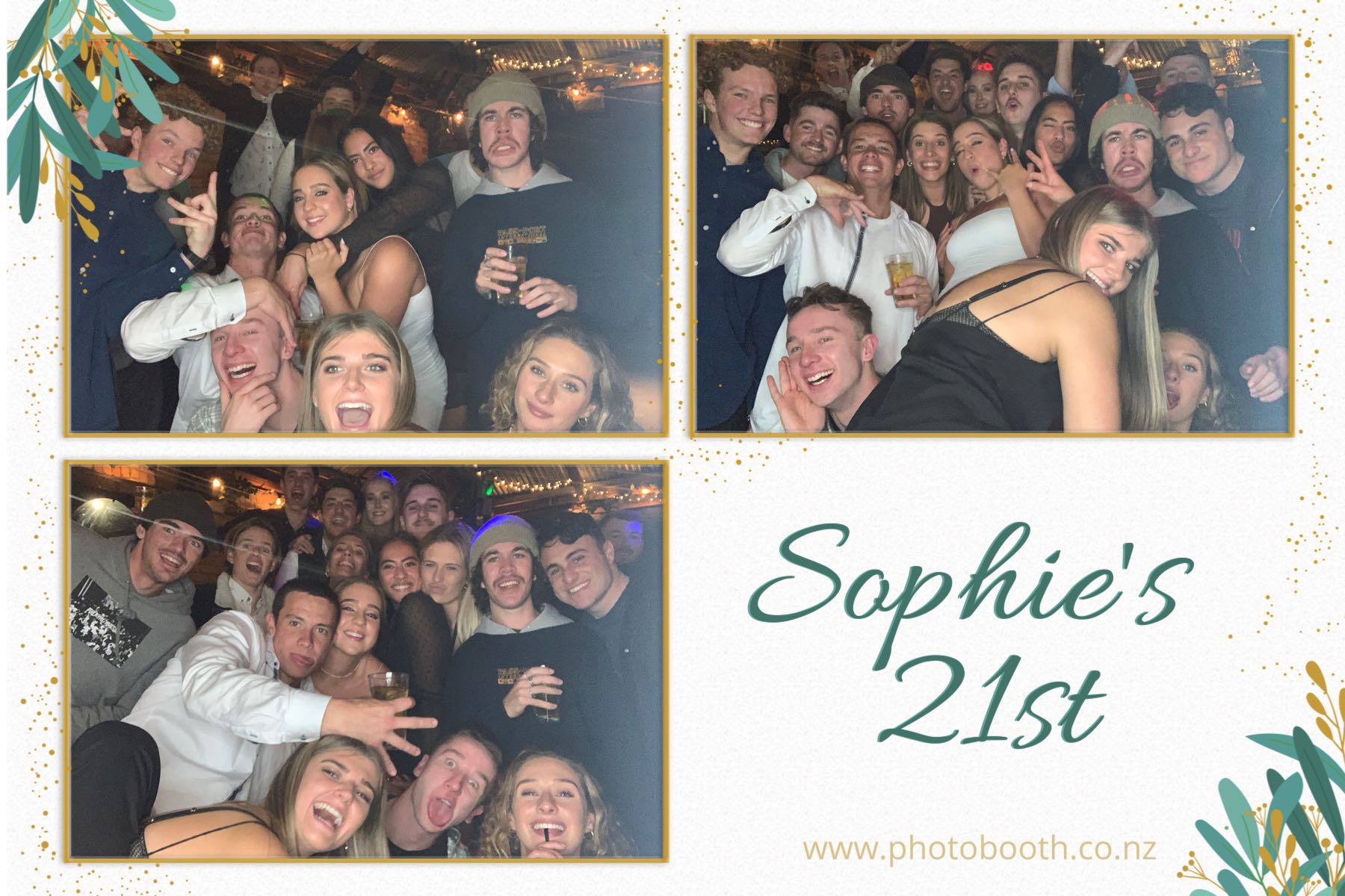 Sophie's 21st | View more photos from the event at gallery.photobooth.co.nz/u/SelfieCentral/Sophies-21st