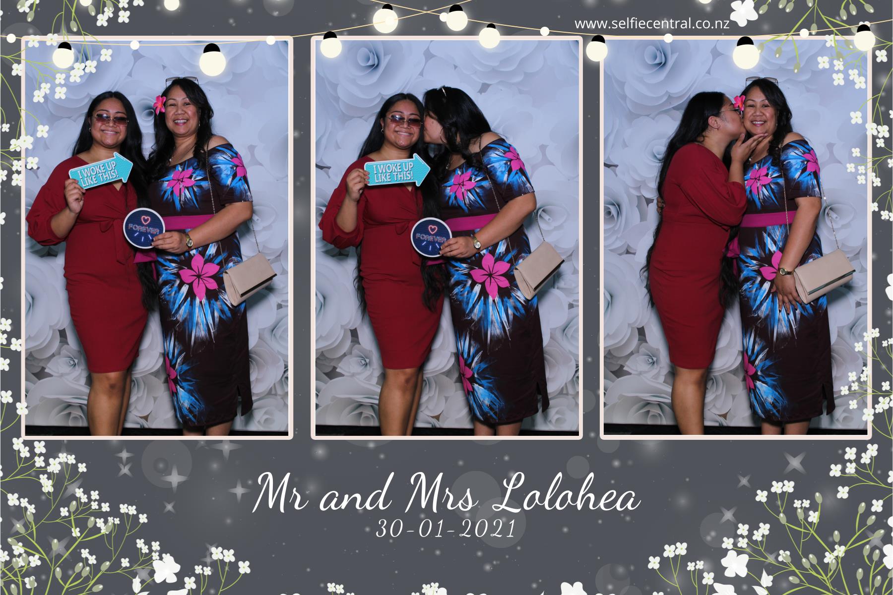 Taniela & Crystal's wedding | View more photos from the event at gallery.photobooth.co.nz/u/SelfieCentral/Taniela-Crystals-wedding