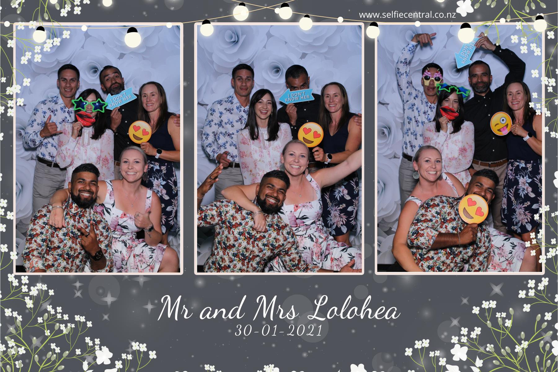 Taniela & Crystal's wedding | View more photos from the event at gallery.photobooth.co.nz/u/SelfieCentral/Taniela-Crystals-wedding