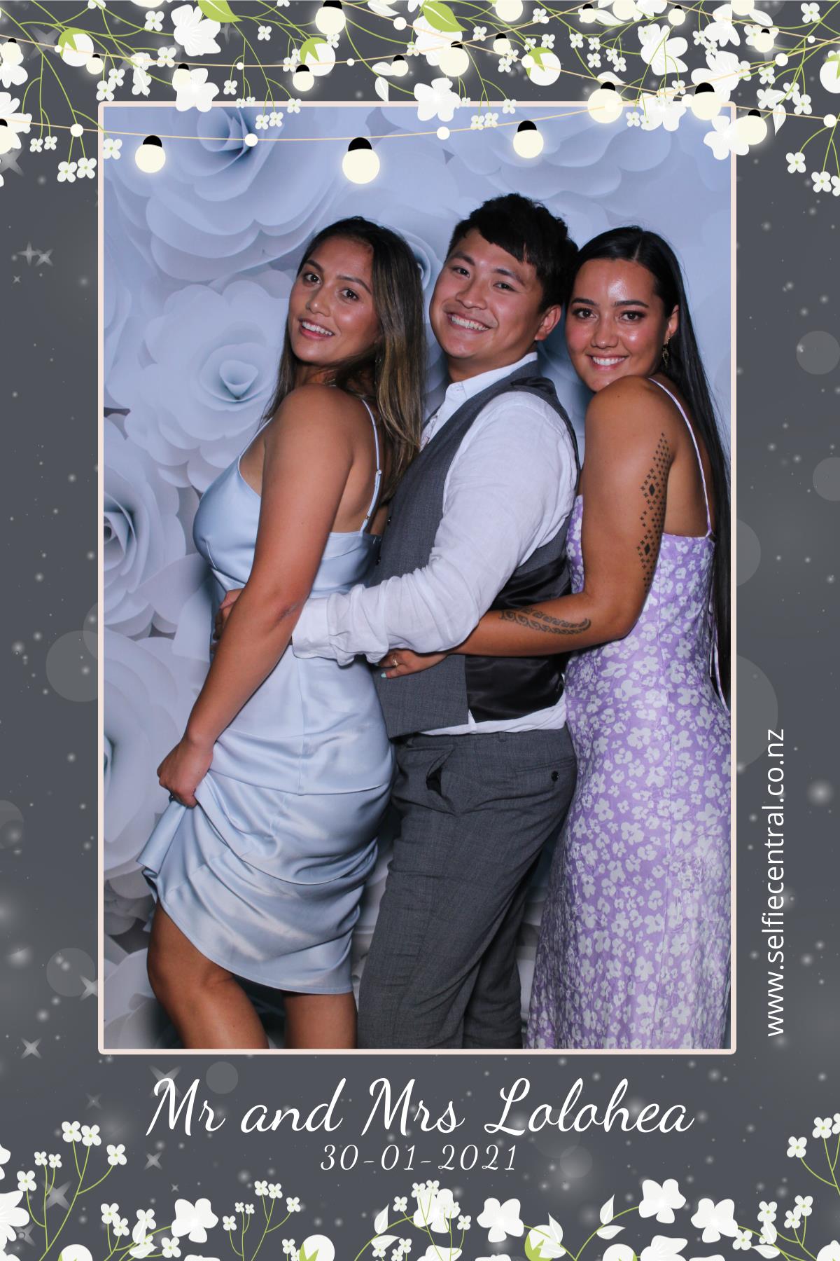 Taniela & Crystal's wedding | View more photos from the event at gallery.photobooth.co.nz/u/SelfieCentral/Taniela-Crystals-wedding