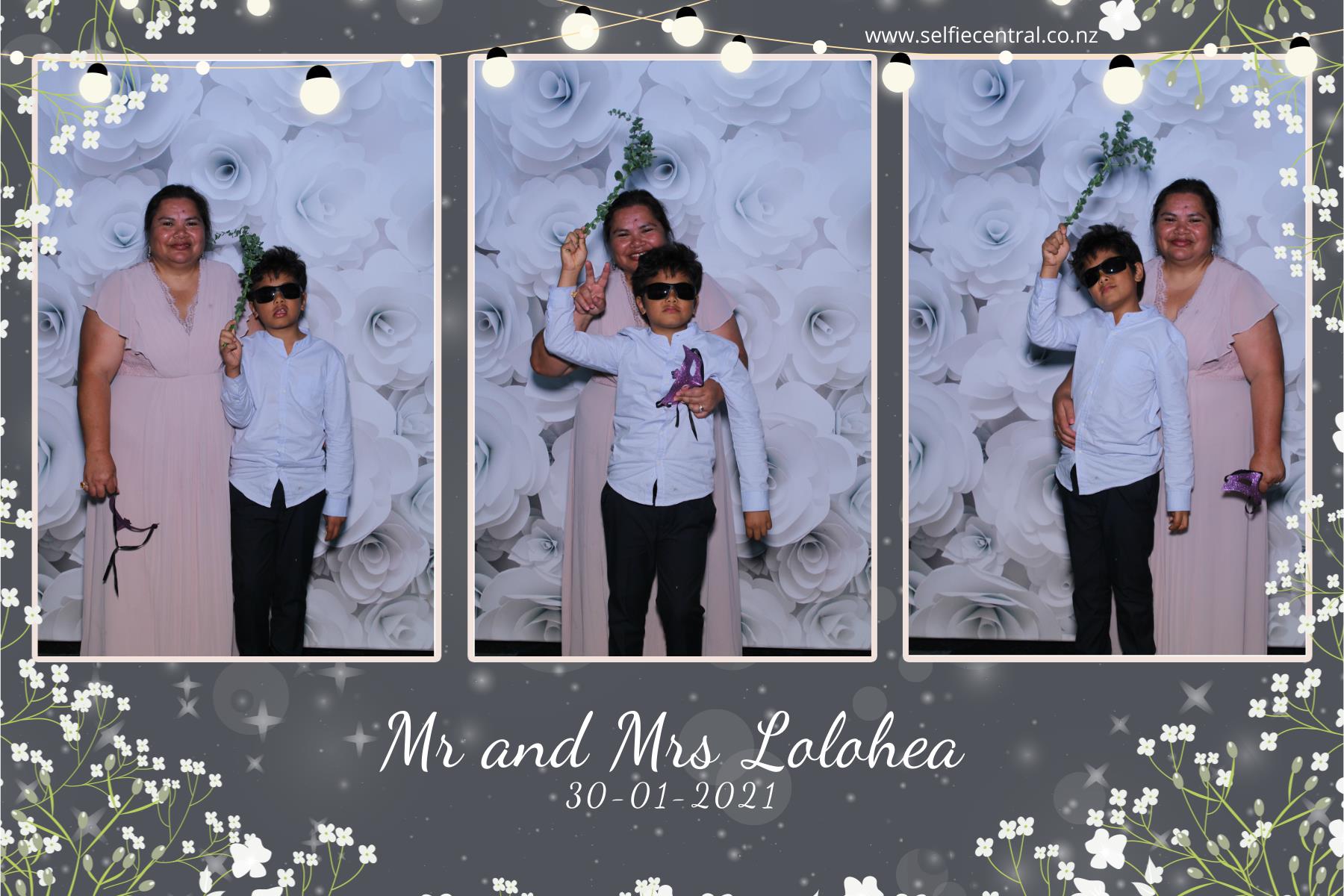 Taniela & Crystal's wedding | View more photos from the event at gallery.photobooth.co.nz/u/SelfieCentral/Taniela-Crystals-wedding