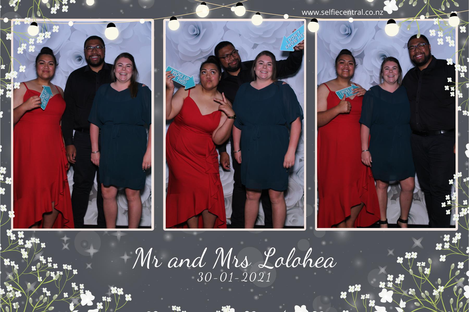 Taniela & Crystal's wedding | View more photos from the event at gallery.photobooth.co.nz/u/SelfieCentral/Taniela-Crystals-wedding