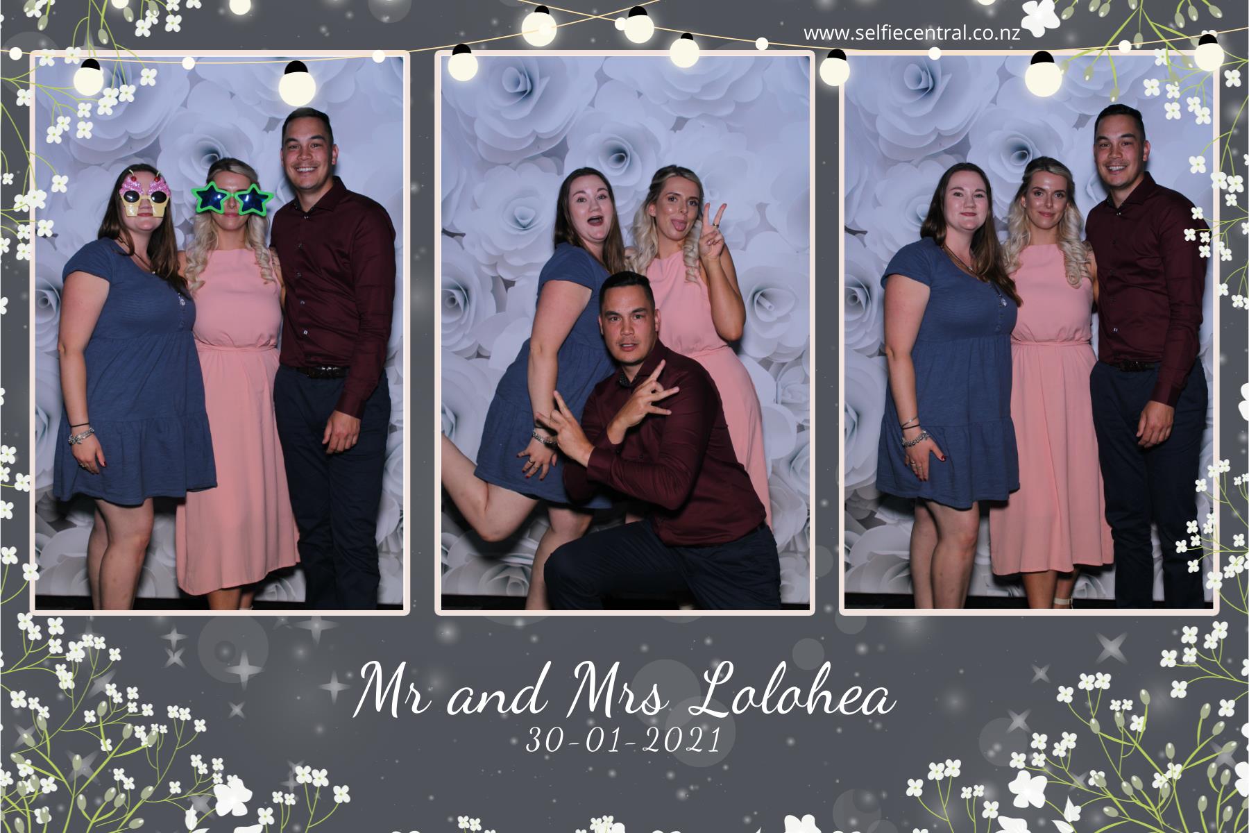 Taniela & Crystal's wedding | View more photos from the event at gallery.photobooth.co.nz/u/SelfieCentral/Taniela-Crystals-wedding