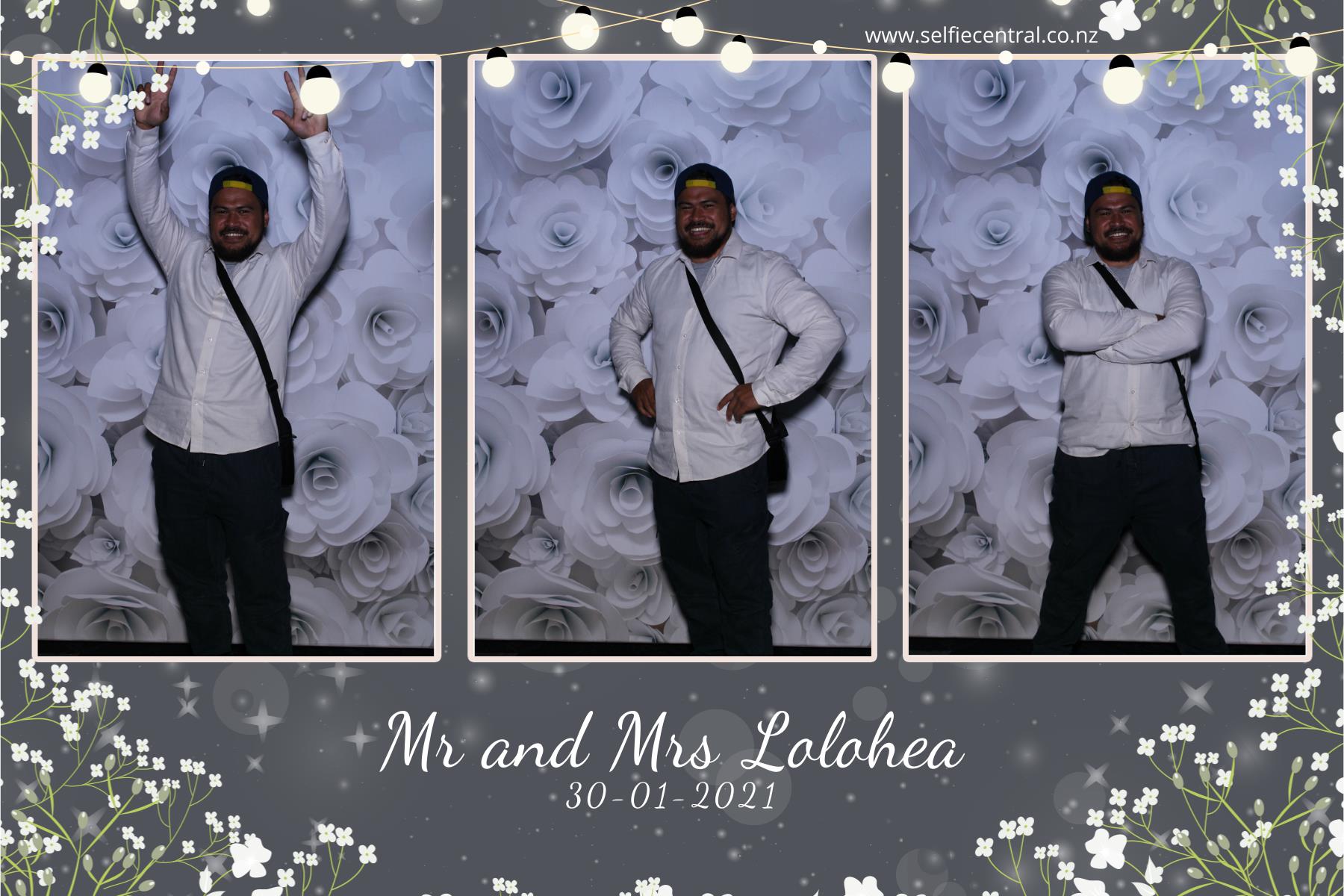 Taniela & Crystal's wedding | View more photos from the event at gallery.photobooth.co.nz/u/SelfieCentral/Taniela-Crystals-wedding