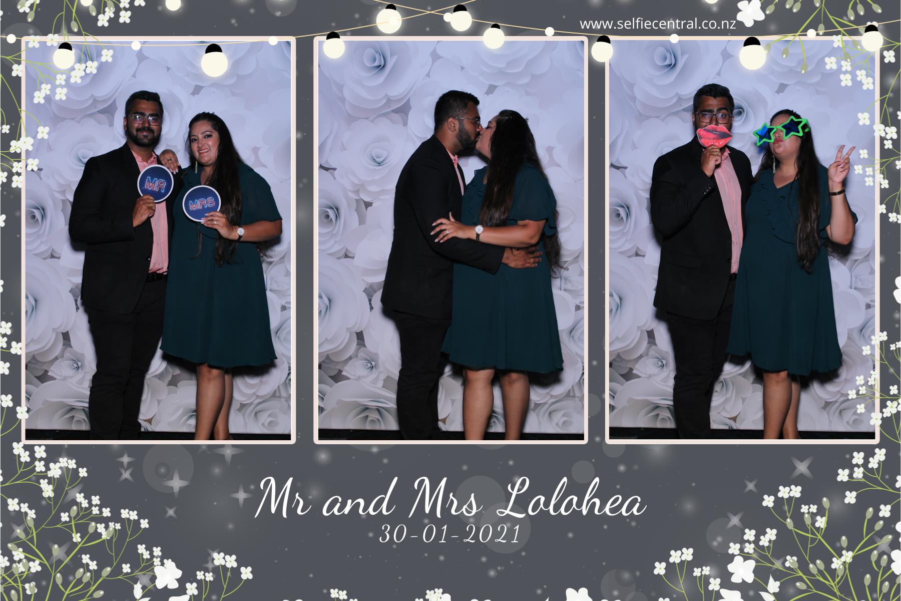 Taniela & Crystal's wedding | View more photos from the event at gallery.photobooth.co.nz/u/SelfieCentral/Taniela-Crystals-wedding