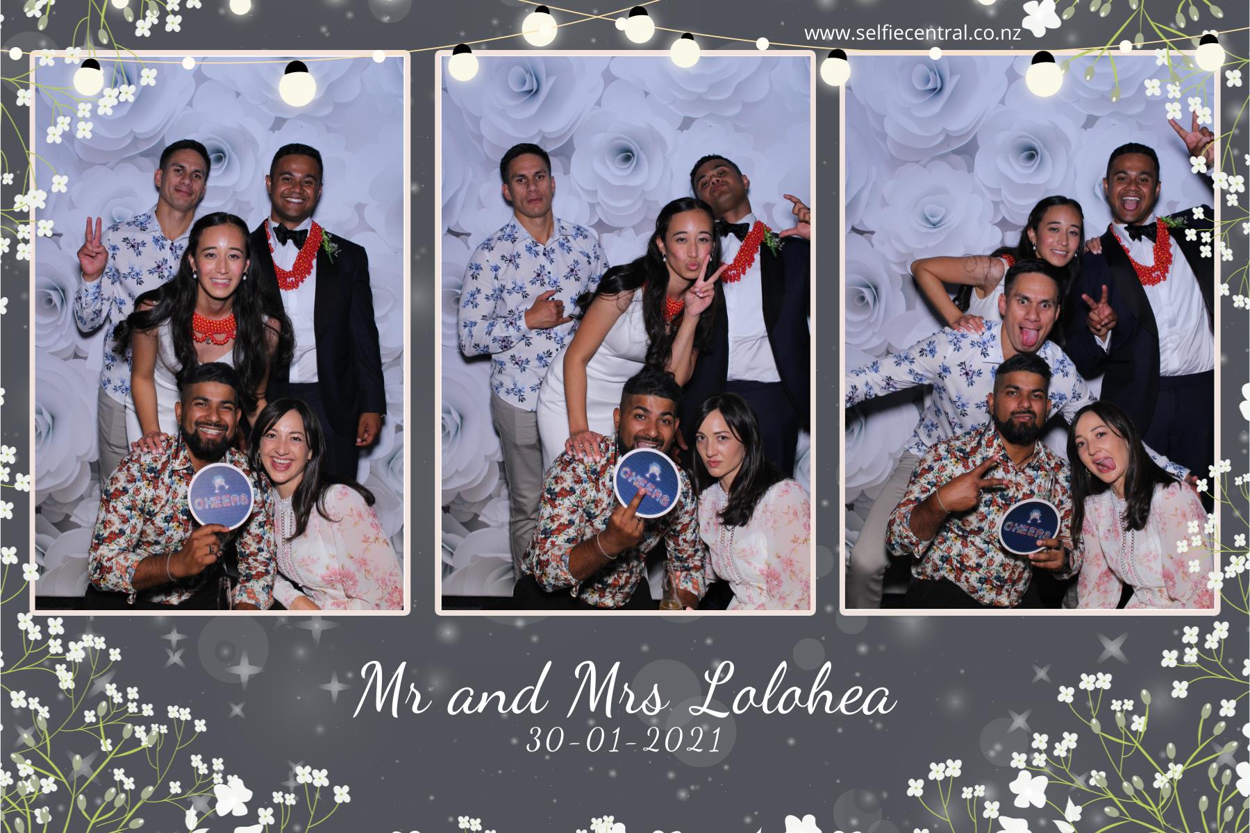 Taniela & Crystal's wedding | View more photos from the event at gallery.photobooth.co.nz/u/SelfieCentral/Taniela-Crystals-wedding