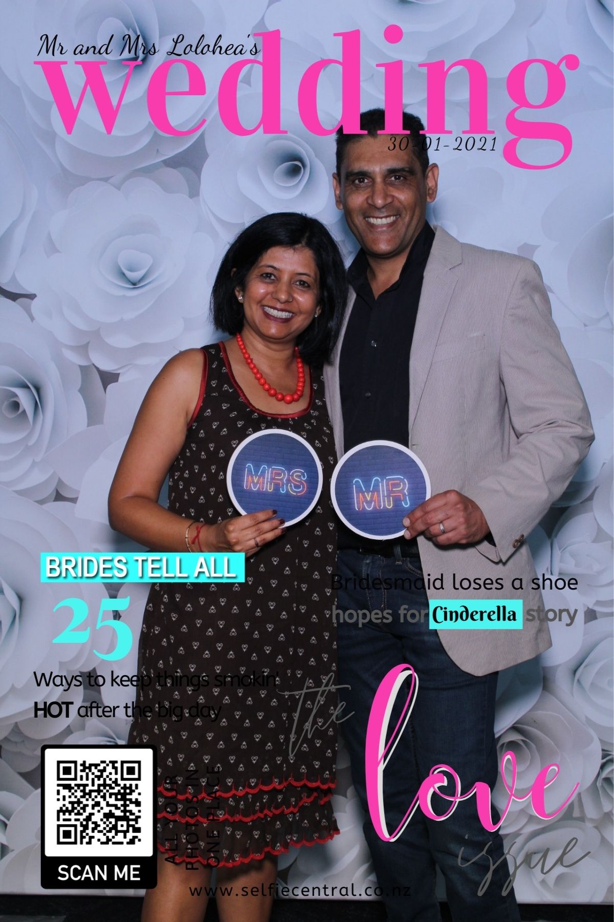 Taniela & Crystal's wedding | View more photos from the event at gallery.photobooth.co.nz/u/SelfieCentral/Taniela-Crystals-wedding