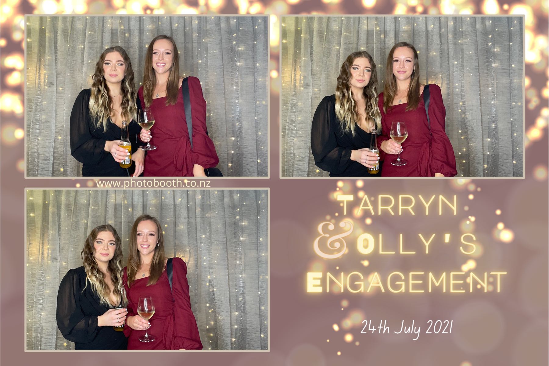 Tarryn & Olly's Engagement | View more photos from the event at gallery.photobooth.co.nz/u/SelfieCentral/Tarryn-Ollys-Engagement