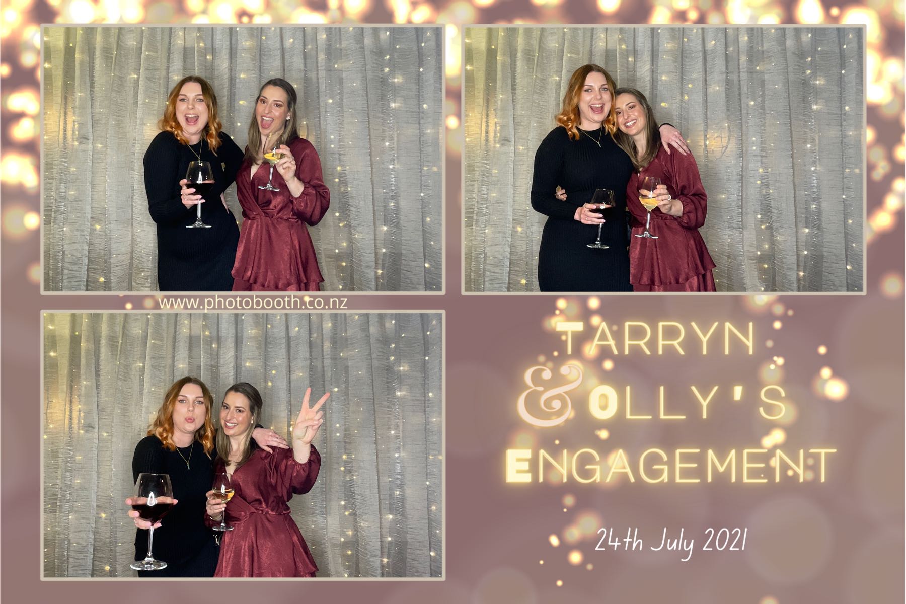 Tarryn & Olly's Engagement | View more photos from the event at gallery.photobooth.co.nz/u/SelfieCentral/Tarryn-Ollys-Engagement