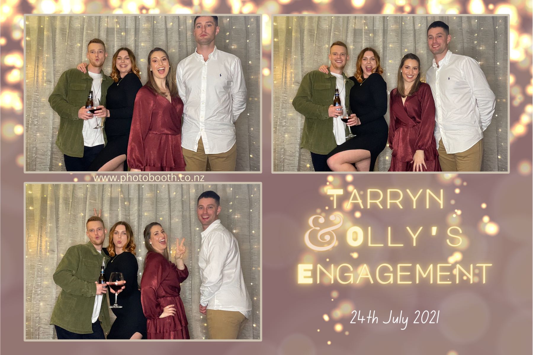 Tarryn & Olly's Engagement | View more photos from the event at gallery.photobooth.co.nz/u/SelfieCentral/Tarryn-Ollys-Engagement