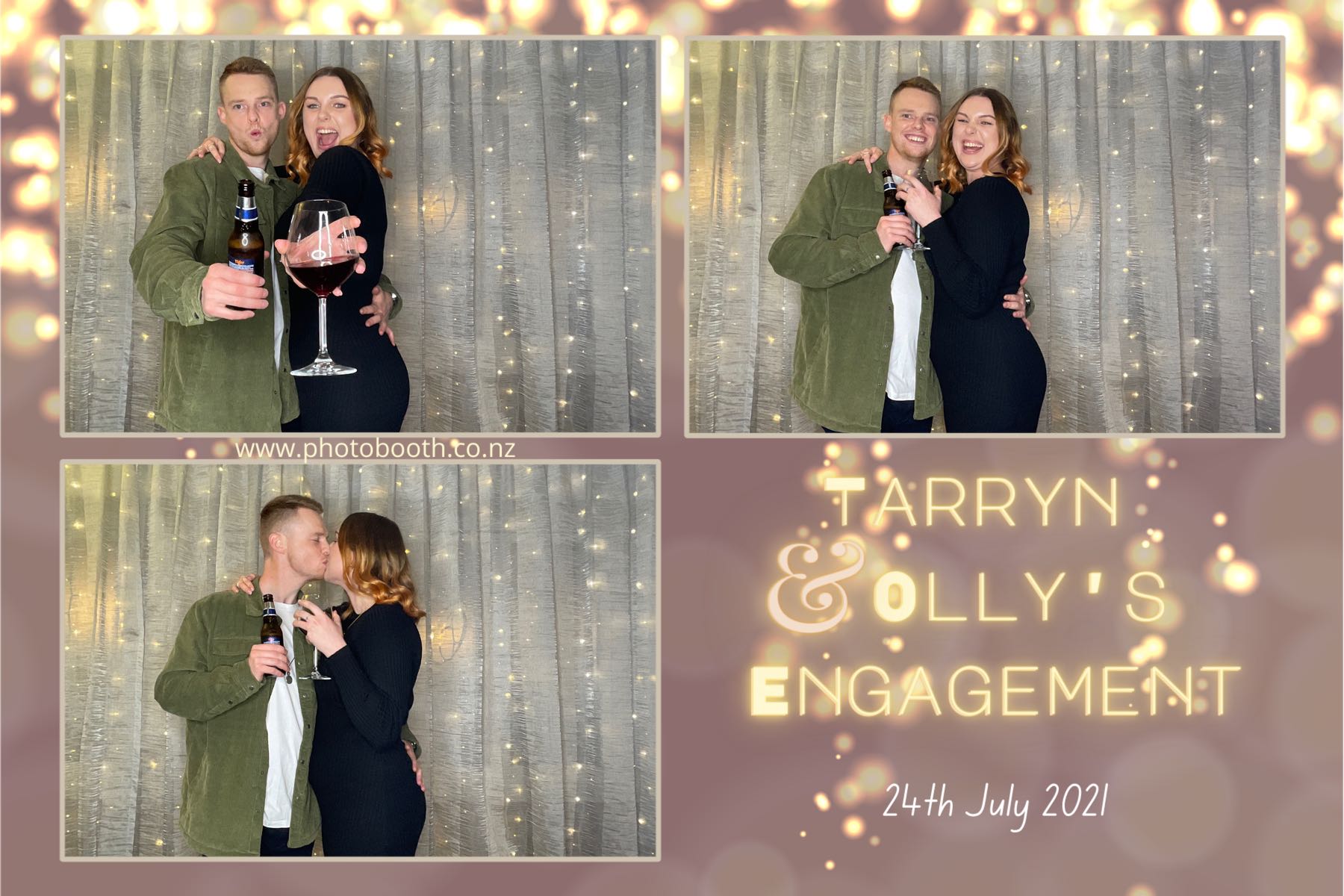 Tarryn & Olly's Engagement | View more photos from the event at gallery.photobooth.co.nz/u/SelfieCentral/Tarryn-Ollys-Engagement