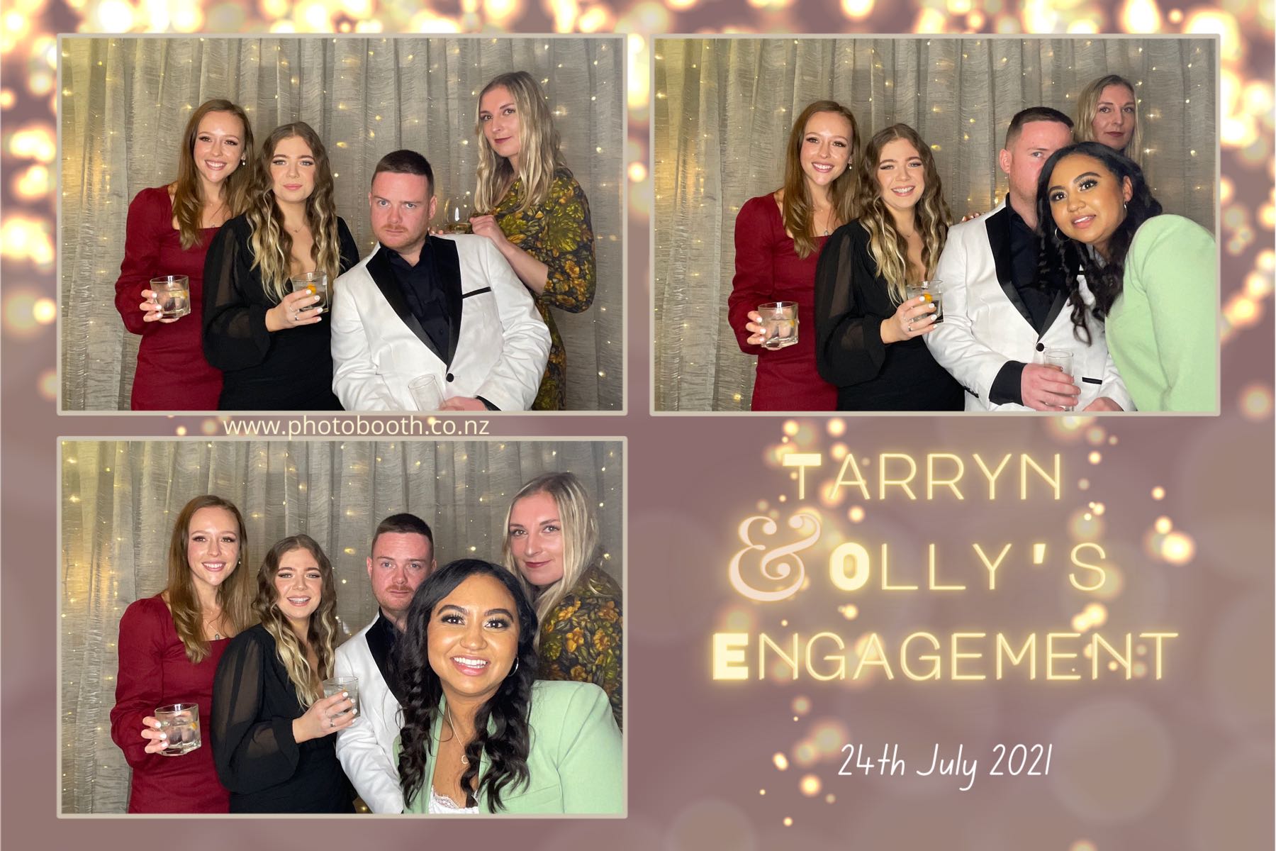 Tarryn & Olly's Engagement | View more photos from the event at gallery.photobooth.co.nz/u/SelfieCentral/Tarryn-Ollys-Engagement