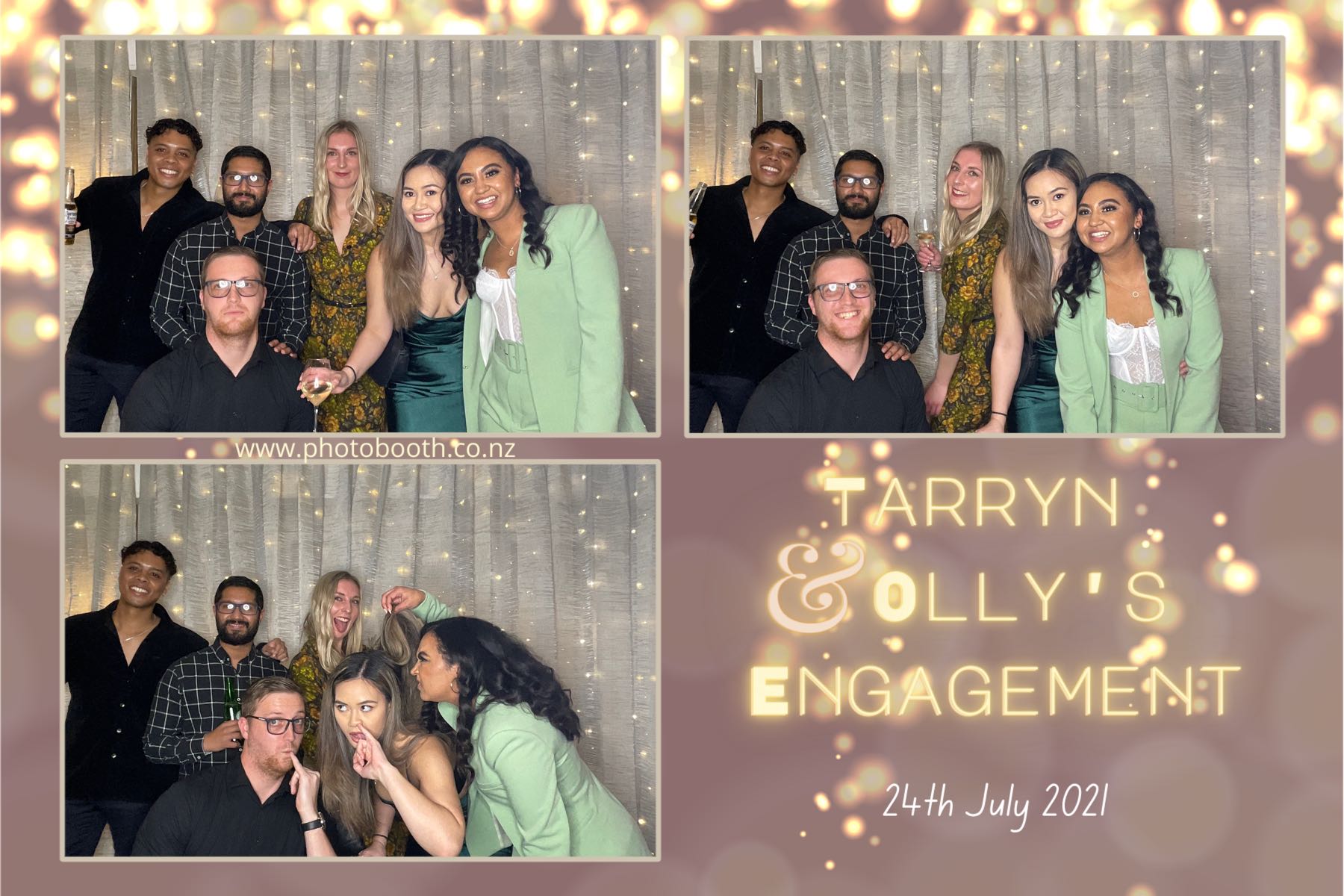 Tarryn & Olly's Engagement | View more photos from the event at gallery.photobooth.co.nz/u/SelfieCentral/Tarryn-Ollys-Engagement