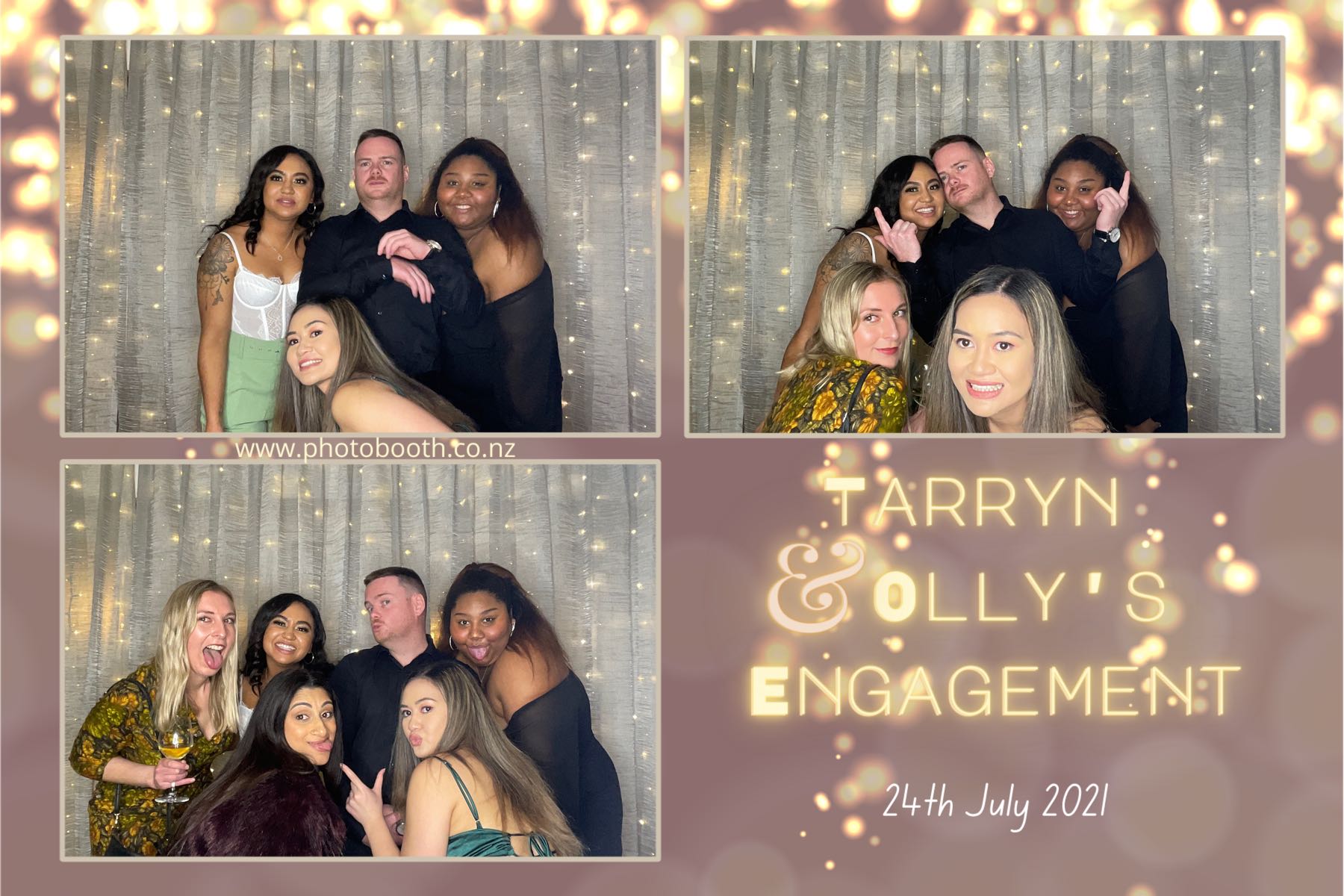 Tarryn & Olly's Engagement | View more photos from the event at gallery.photobooth.co.nz/u/SelfieCentral/Tarryn-Ollys-Engagement