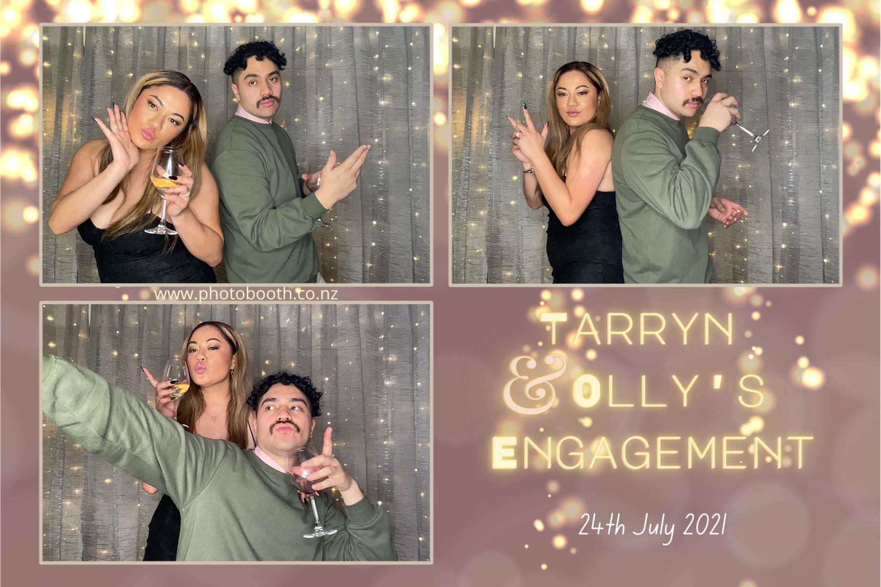 Tarryn & Olly's Engagement | View more photos from the event at gallery.photobooth.co.nz/u/SelfieCentral/Tarryn-Ollys-Engagement