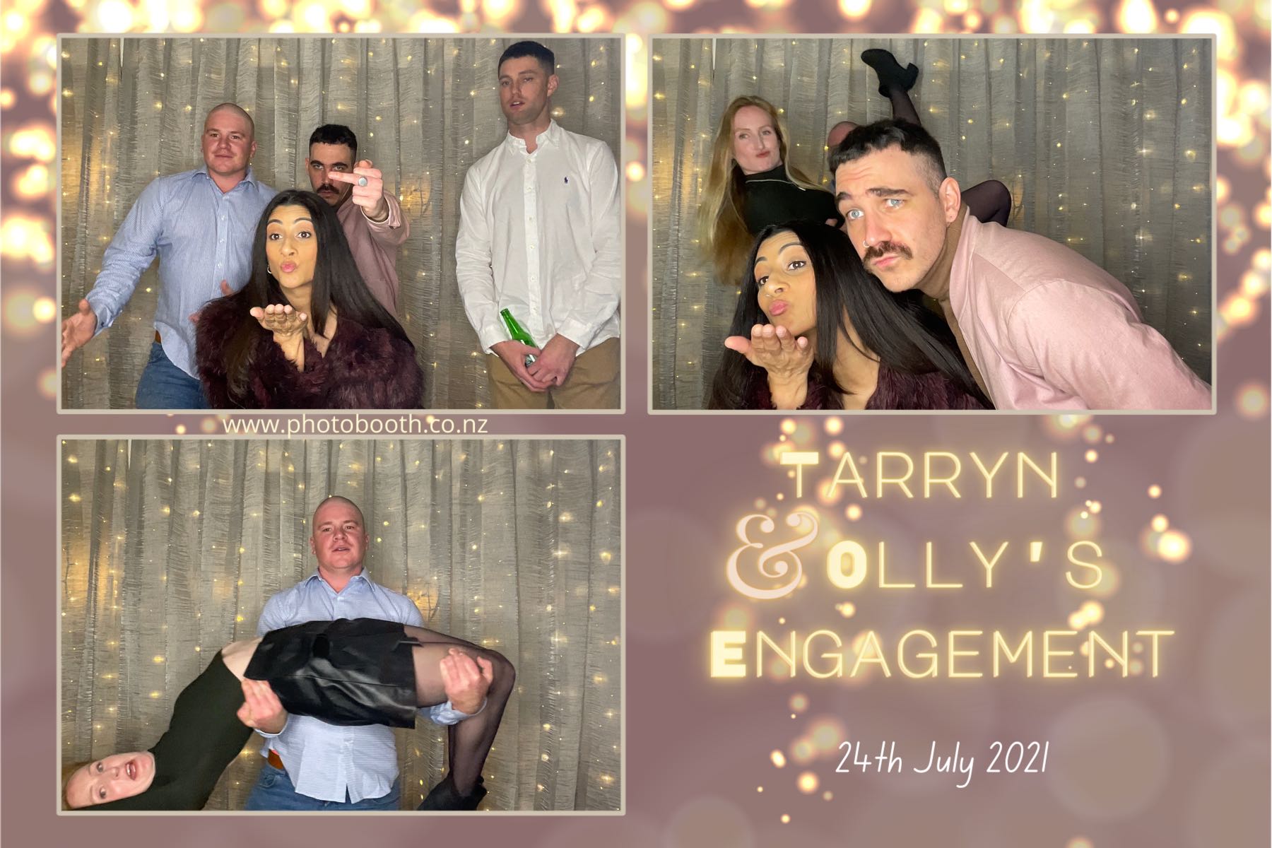 Tarryn & Olly's Engagement | View more photos from the event at gallery.photobooth.co.nz/u/SelfieCentral/Tarryn-Ollys-Engagement