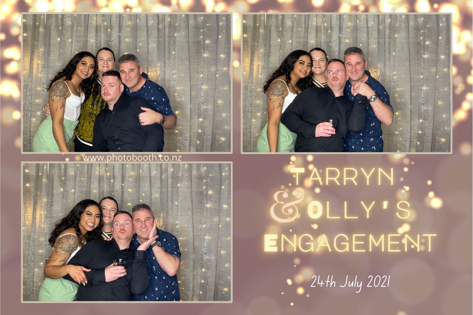 Tarryn & Olly's Engagement | View more photos from the event at gallery.photobooth.co.nz/u/SelfieCentral/Tarryn-Ollys-Engagement